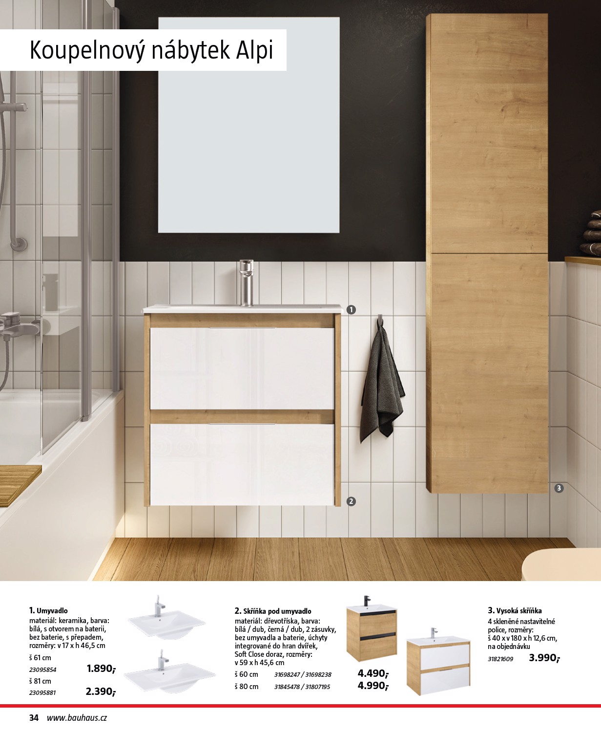 bauhaus - Aktuální leták Bauhaus - Katalog Sanita od 28.10. do 31.03. - page: 34