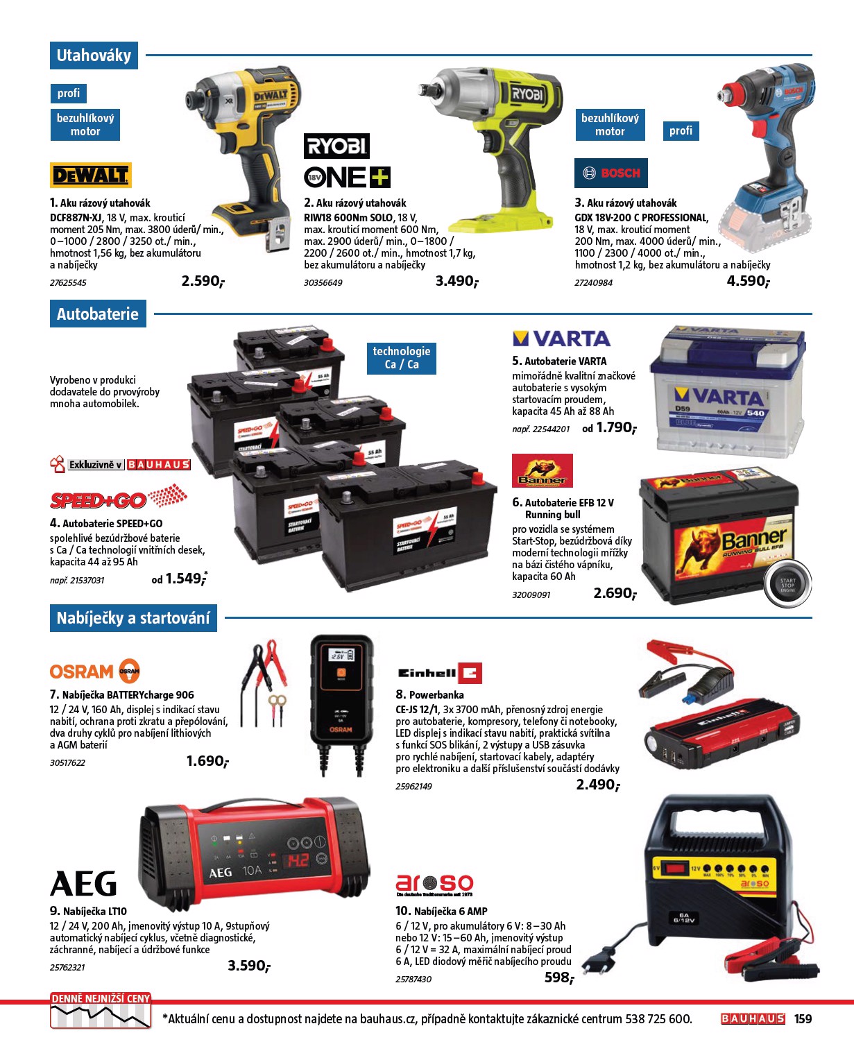 bauhaus - Aktuální leták Bauhaus - Nářadí od 30.10. do 28.02. - page: 159