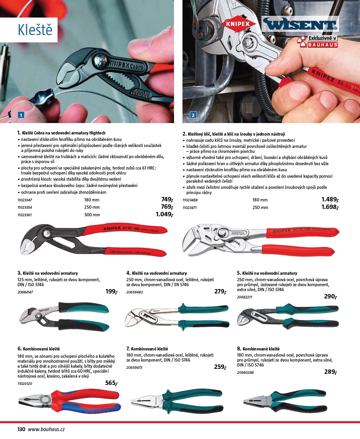 bauhaus - Aktuální leták Bauhaus - Nářadí od 30.10. do 28.02. - page: 130