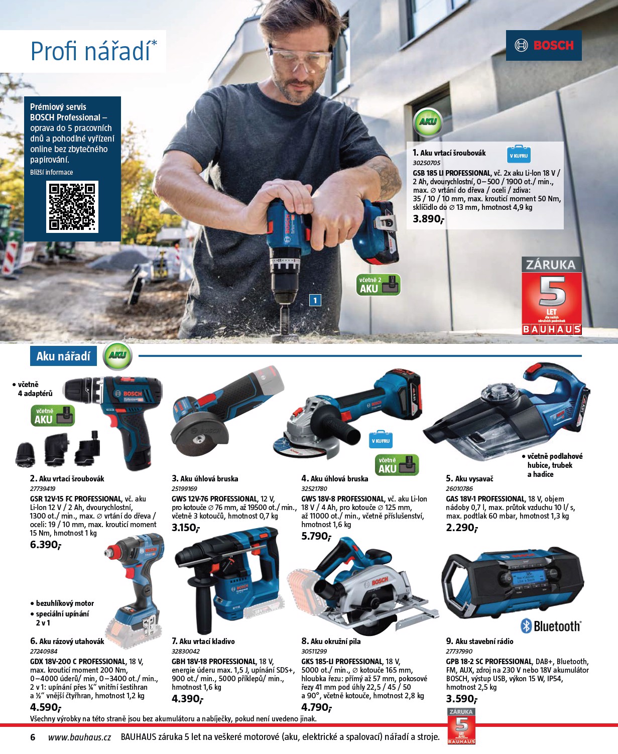 bauhaus - Aktuální leták Bauhaus - Nářadí od 30.10. do 28.02. - page: 6