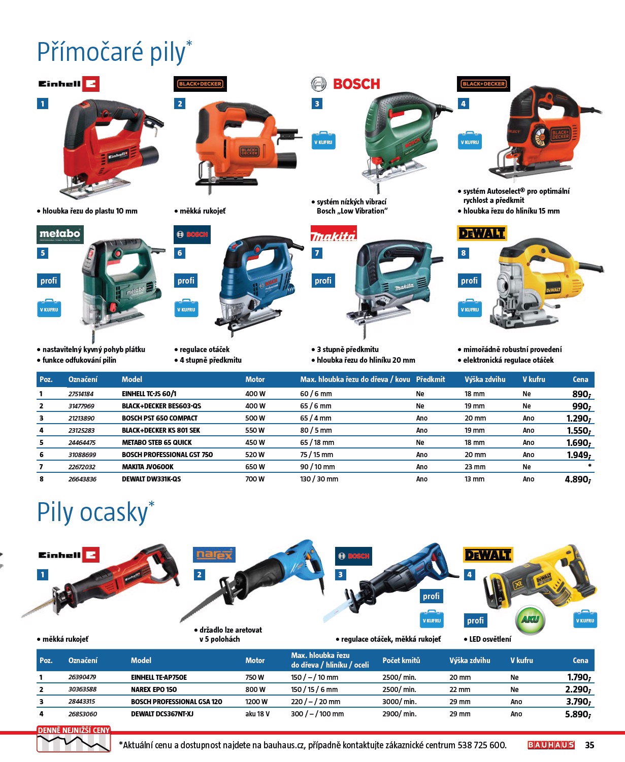 bauhaus - Aktuální leták Bauhaus - Nářadí od 30.10. do 28.02. - page: 35