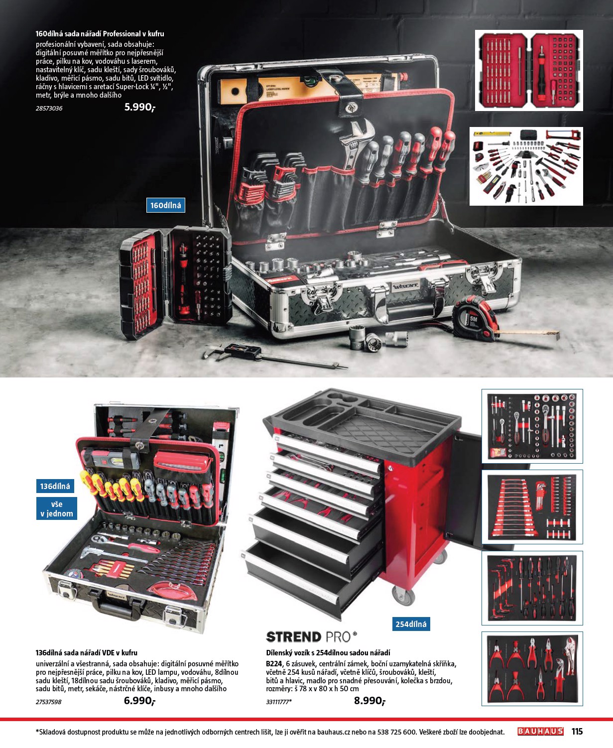 bauhaus - Aktuální leták Bauhaus - Nářadí od 30.10. do 28.02. - page: 115