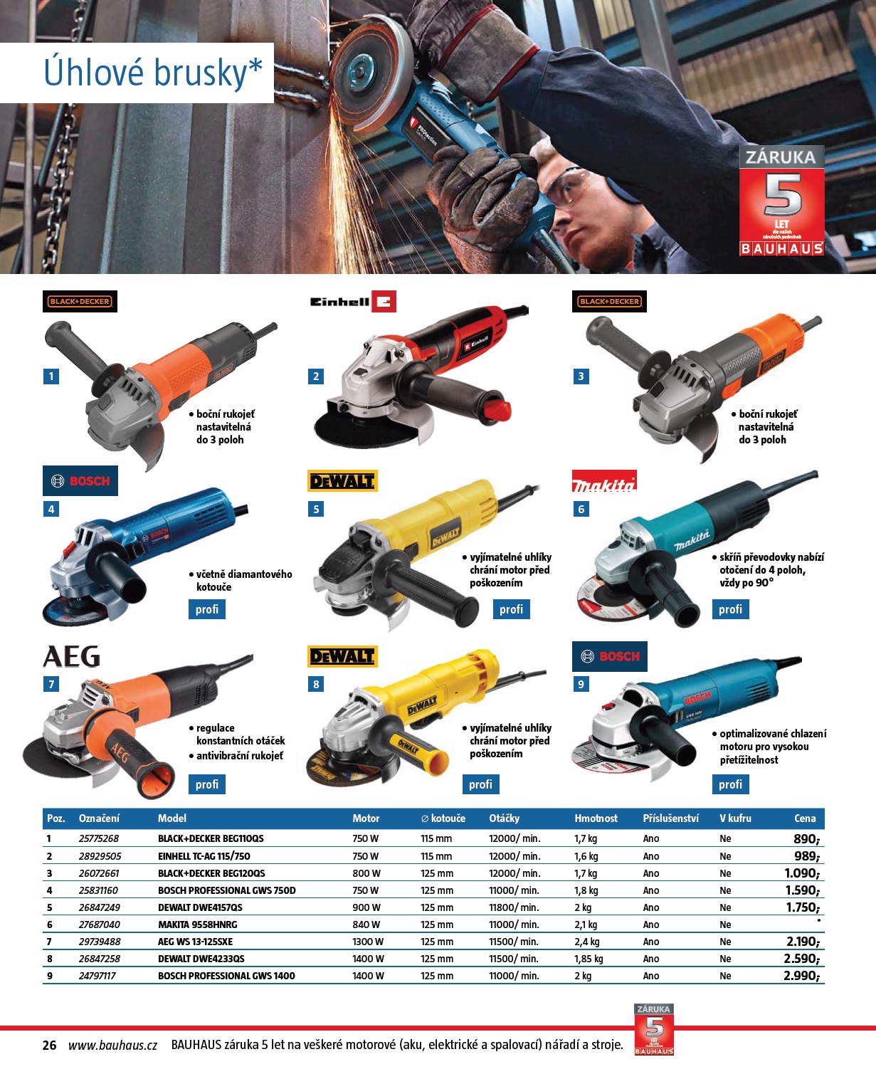 bauhaus - Aktuální leták Bauhaus - Nářadí od 30.10. do 28.02. - page: 26