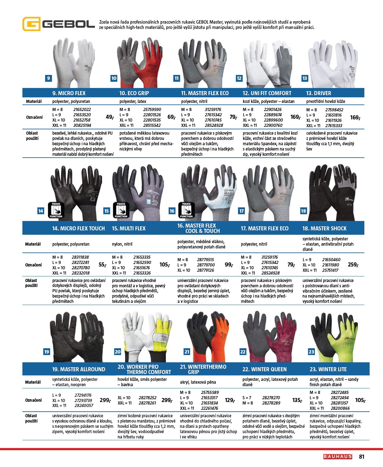 bauhaus - Aktuální leták Bauhaus - Nářadí od 30.10. do 28.02. - page: 81