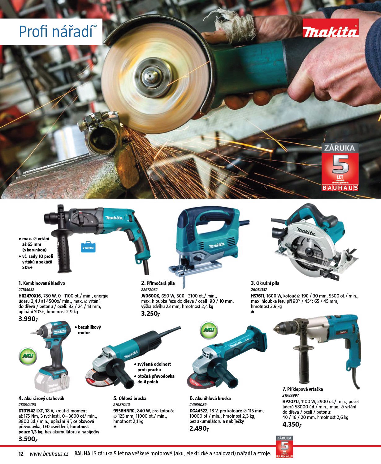 bauhaus - Aktuální leták Bauhaus - Nářadí od 30.10. do 28.02. - page: 12