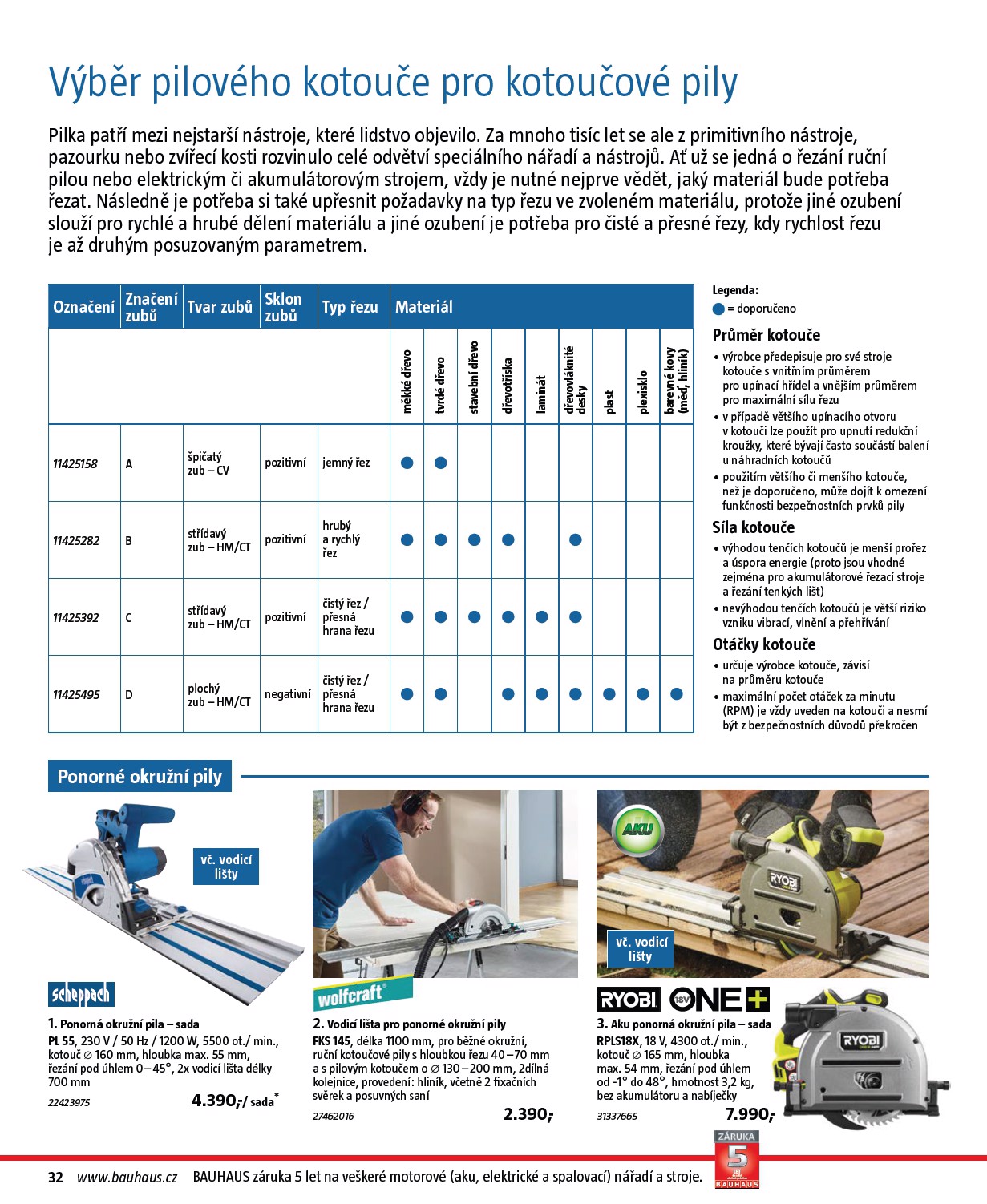 bauhaus - Aktuální leták Bauhaus - Nářadí od 30.10. do 28.02. - page: 32