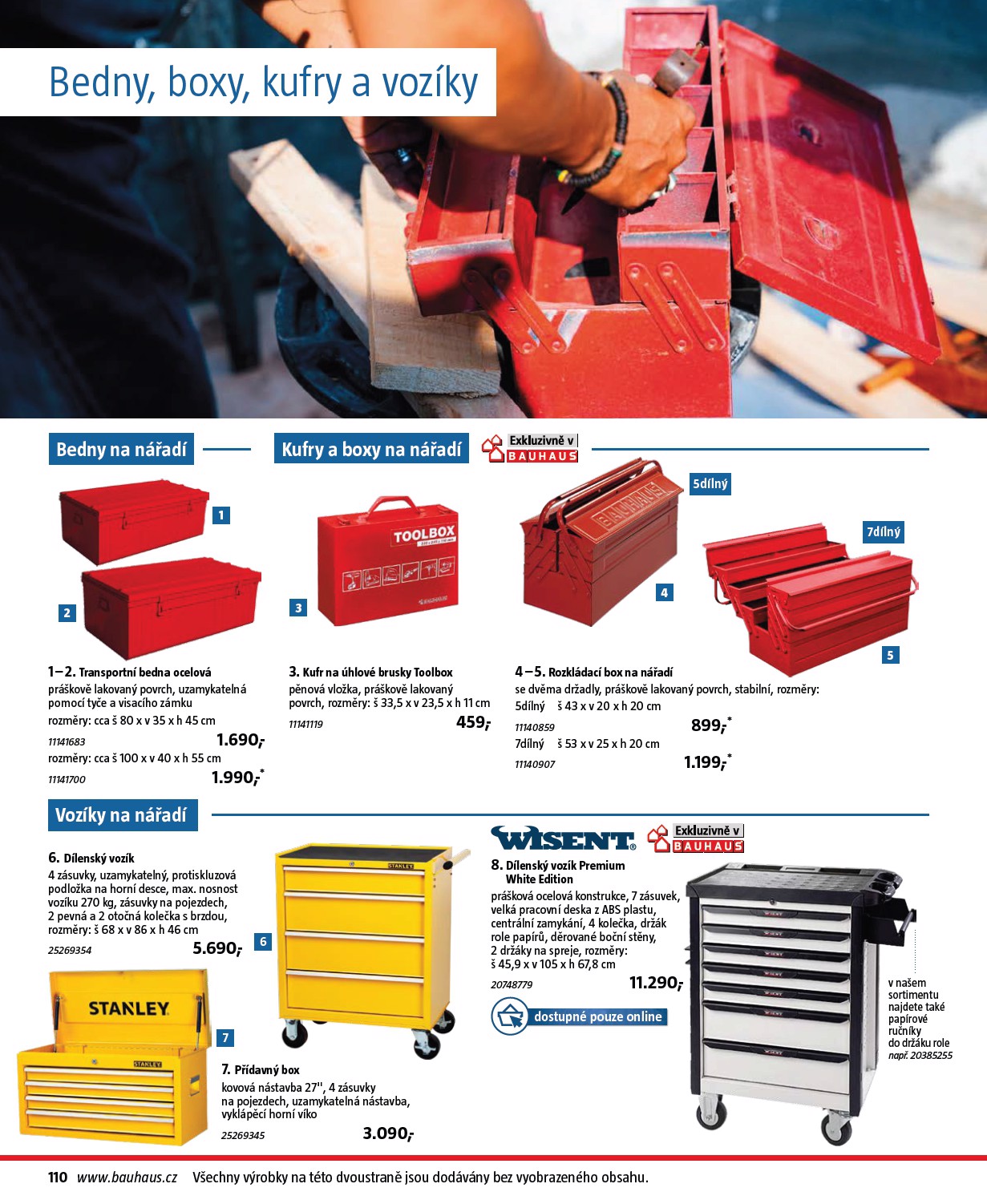 bauhaus - Aktuální leták Bauhaus - Nářadí od 30.10. do 28.02. - page: 110