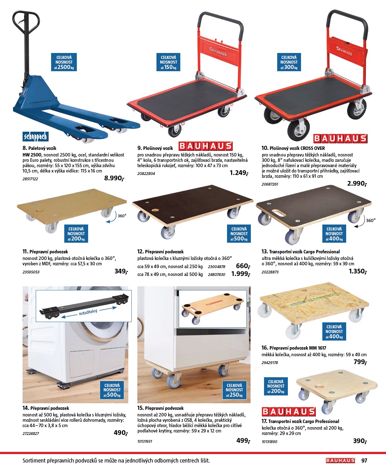 bauhaus - Aktuální leták Bauhaus - Nářadí od 30.10. do 28.02. - page: 97