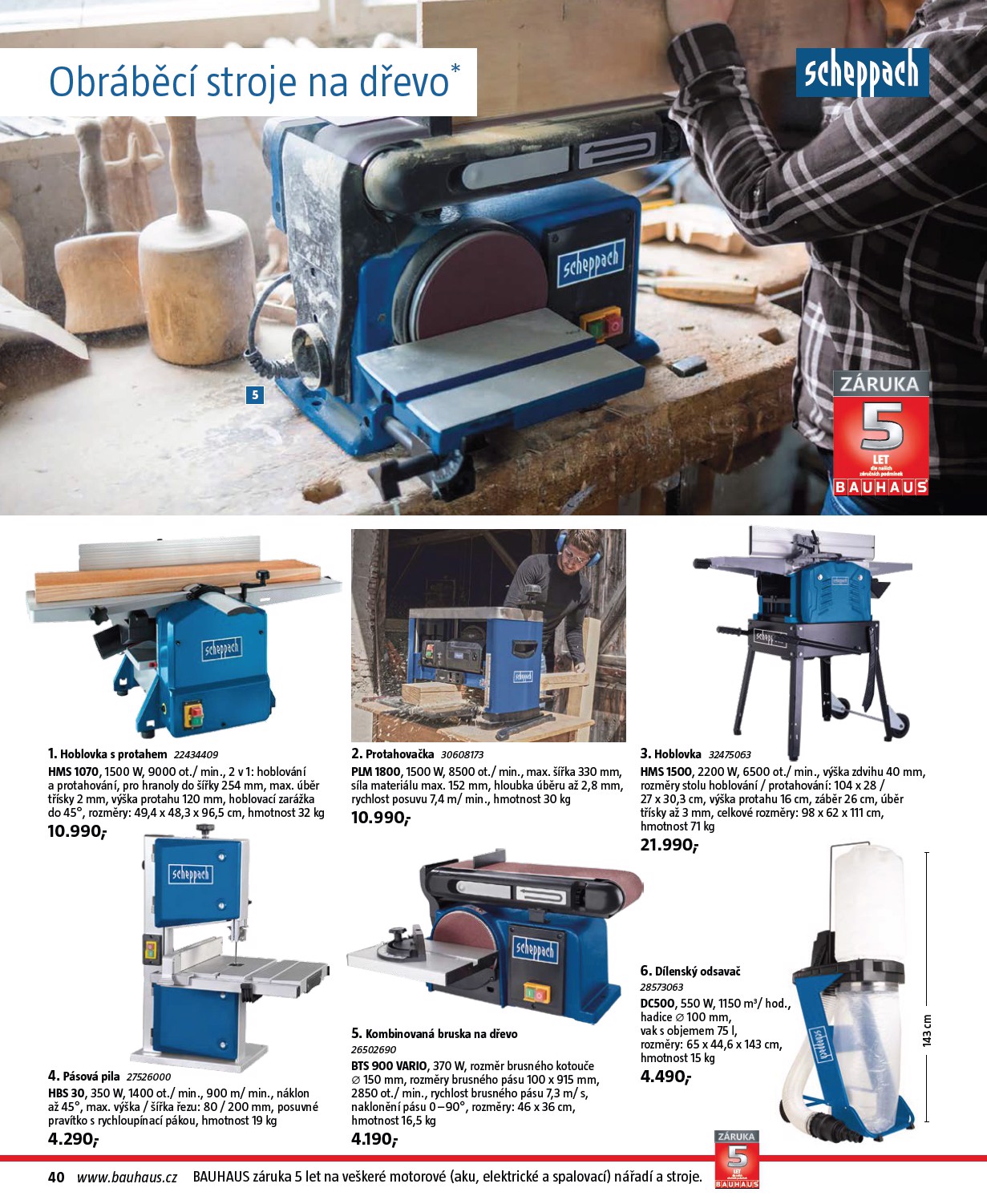 bauhaus - Aktuální leták Bauhaus - Nářadí od 30.10. do 28.02. - page: 40