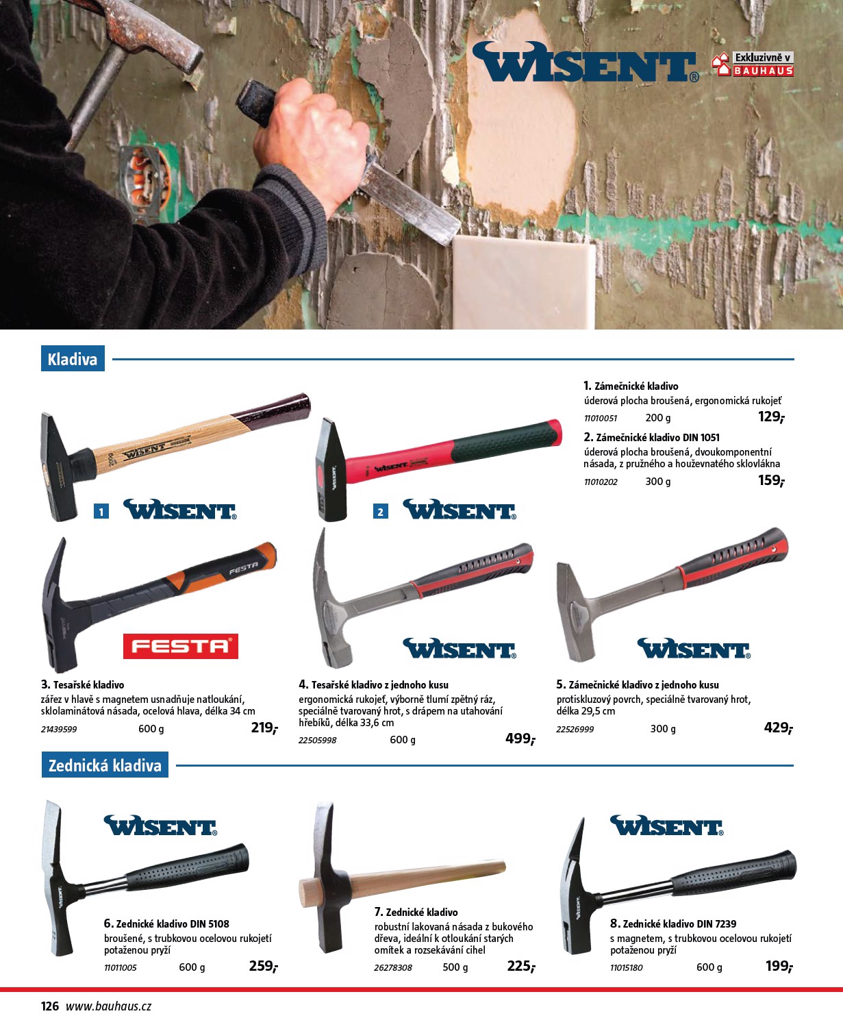 bauhaus - Aktuální leták Bauhaus - Nářadí od 30.10. do 28.02. - page: 126