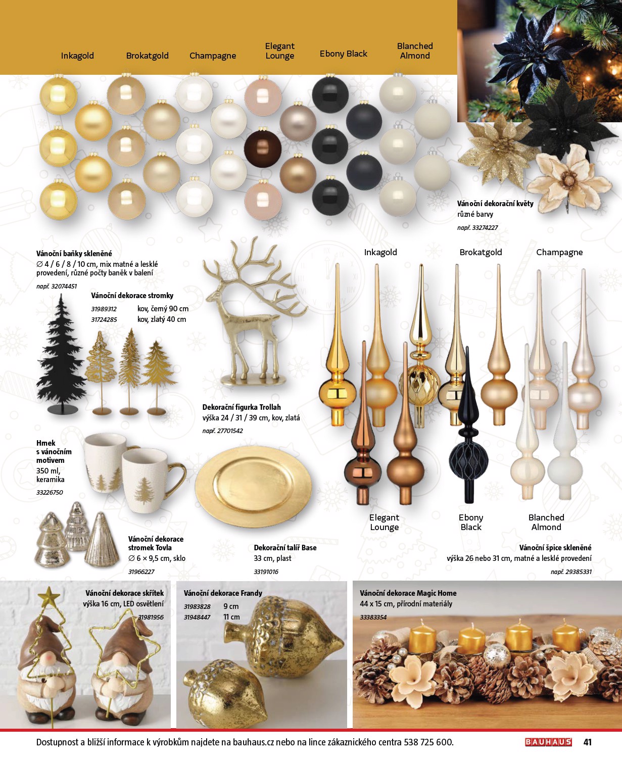 bauhaus - Aktuální leták Bauhaus - Vánoce od 25.11. do 31.12. - page: 41