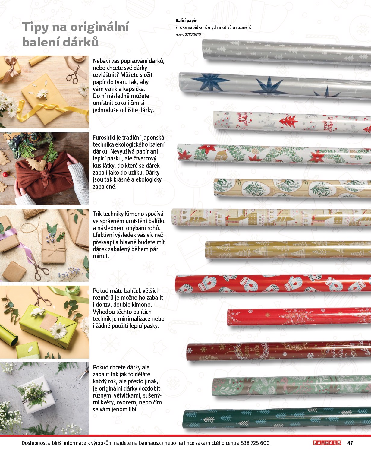 bauhaus - Aktuální leták Bauhaus - Vánoce od 25.11. do 31.12. - page: 47