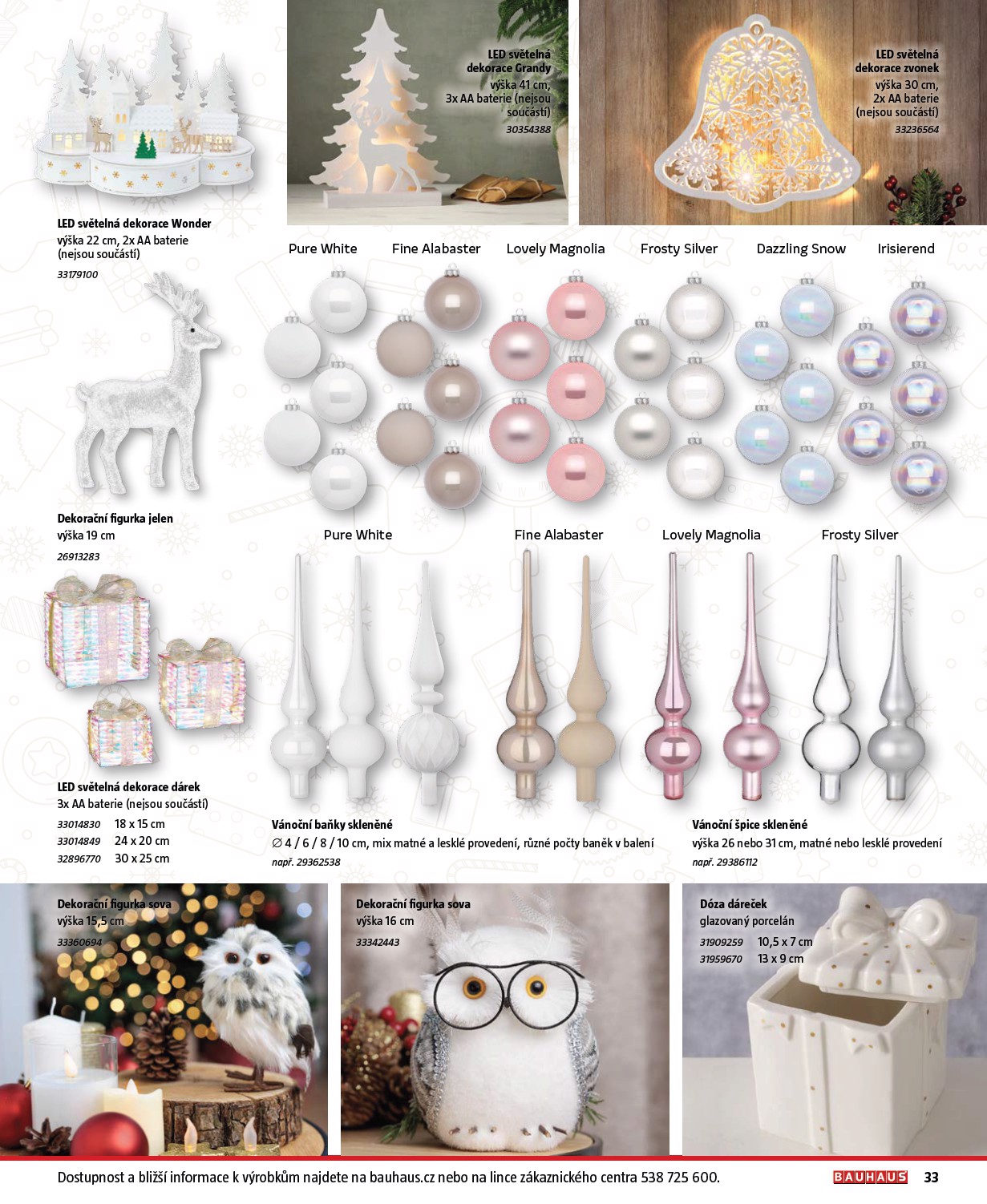 bauhaus - Aktuální leták Bauhaus - Vánoce od 25.11. do 31.12. - page: 33