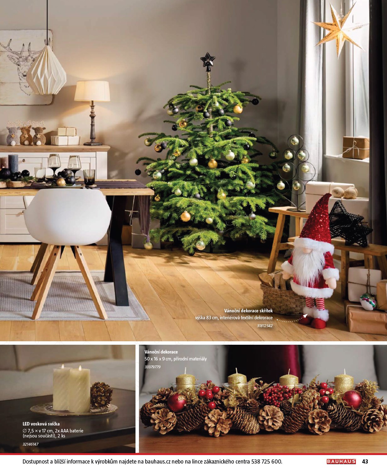 bauhaus - Aktuální leták Bauhaus - Vánoce od 25.11. do 31.12. - page: 43