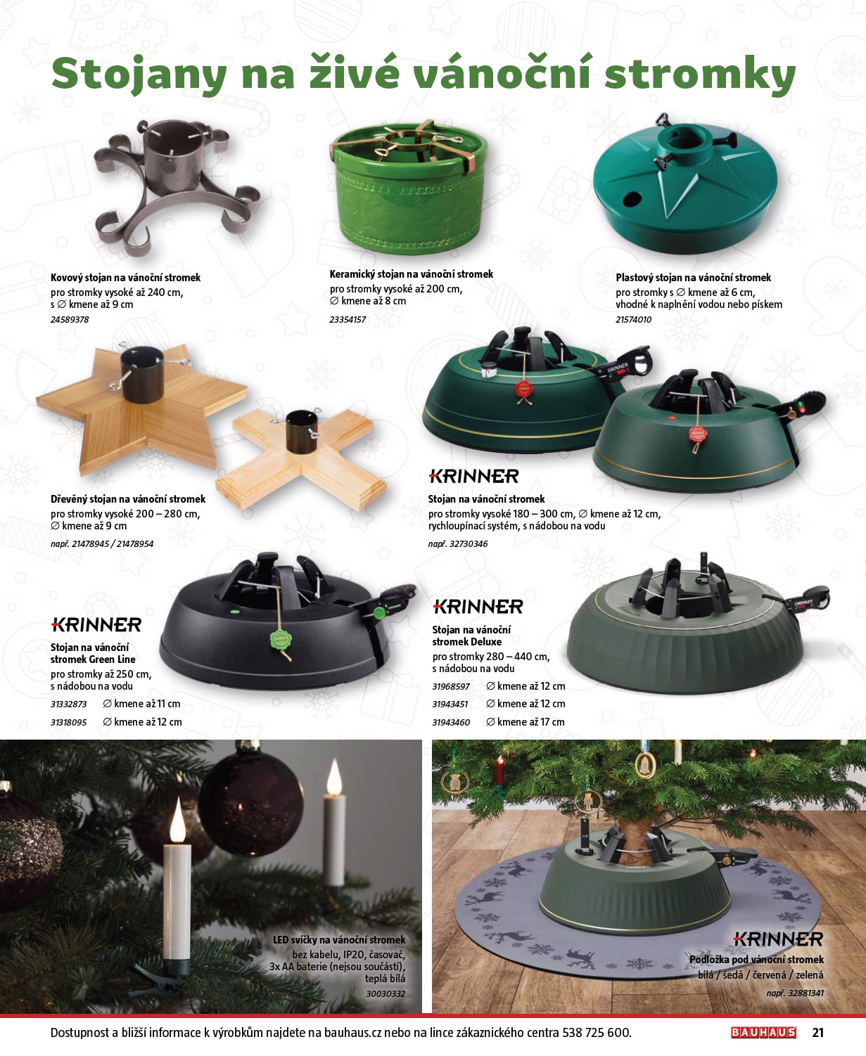 bauhaus - Aktuální leták Bauhaus - Vánoce od 25.11. do 31.12. - page: 21