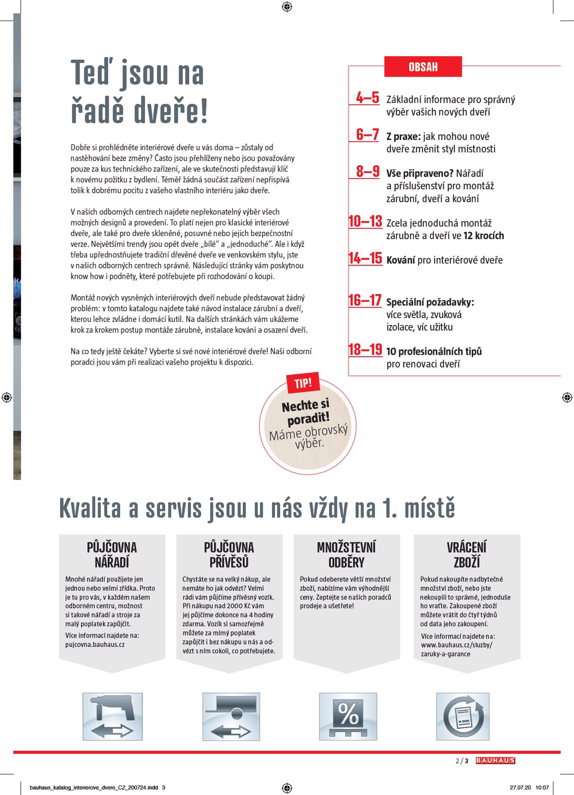 bauhaus - Aktuální leták Bauhaus - Katalog Interiérové dveře od 01.12. do 30.09. - page: 3