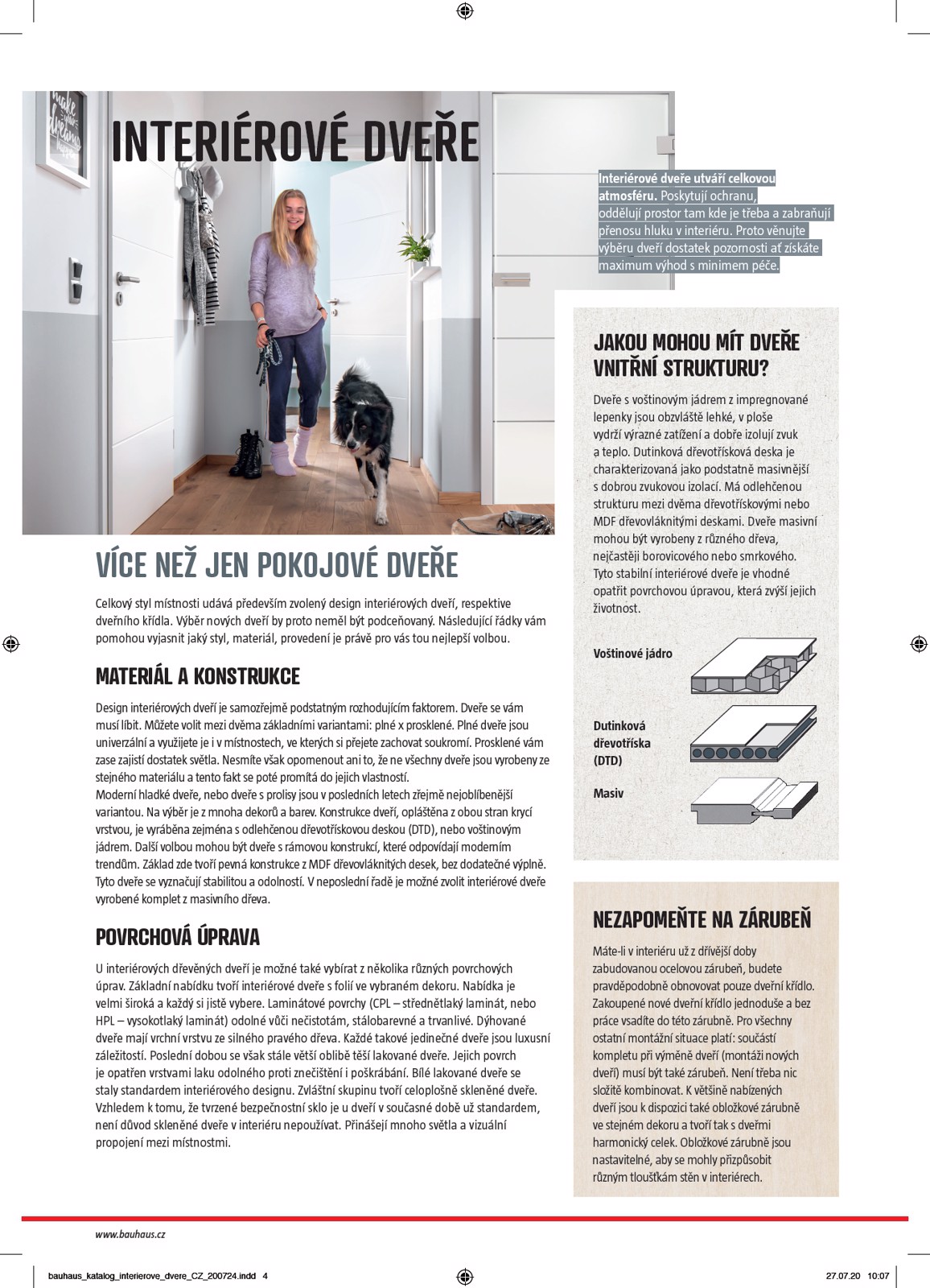 bauhaus - Aktuální leták Bauhaus - Katalog Interiérové dveře od 01.12. do 30.09. - page: 4