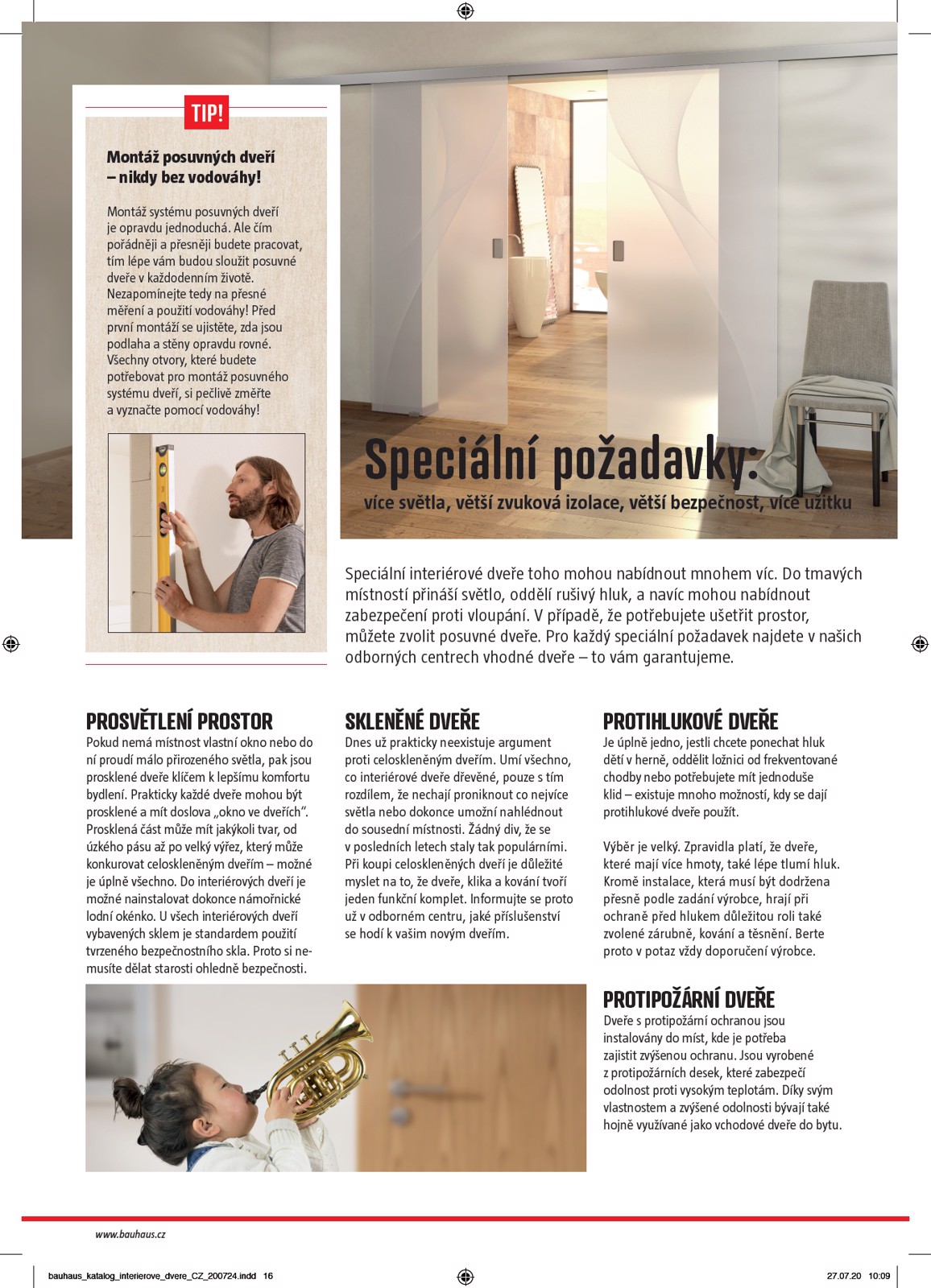 bauhaus - Aktuální leták Bauhaus - Katalog Interiérové dveře od 01.12. do 30.09. - page: 16