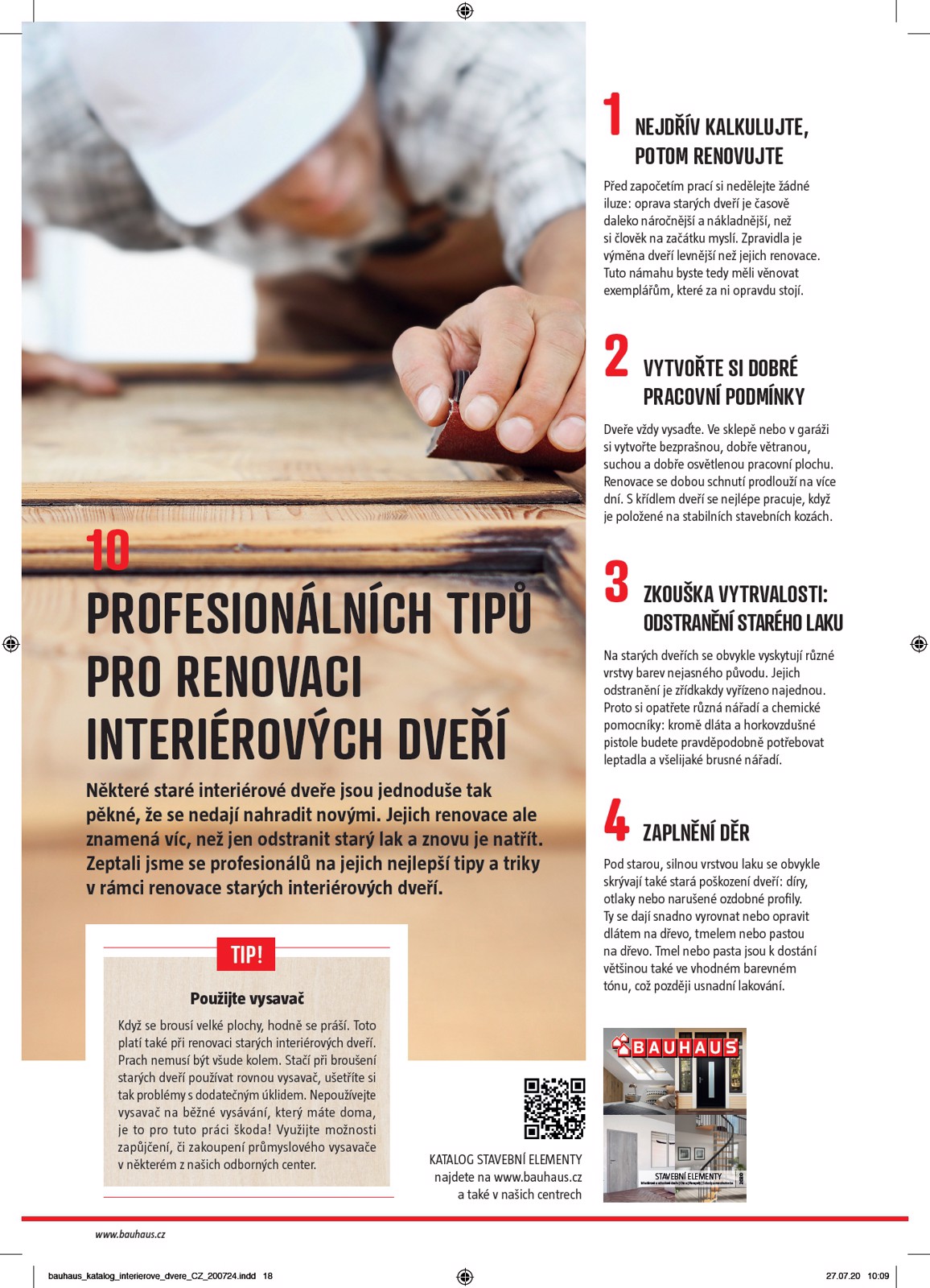 bauhaus - Aktuální leták Bauhaus - Katalog Interiérové dveře od 01.12. do 30.09. - page: 18