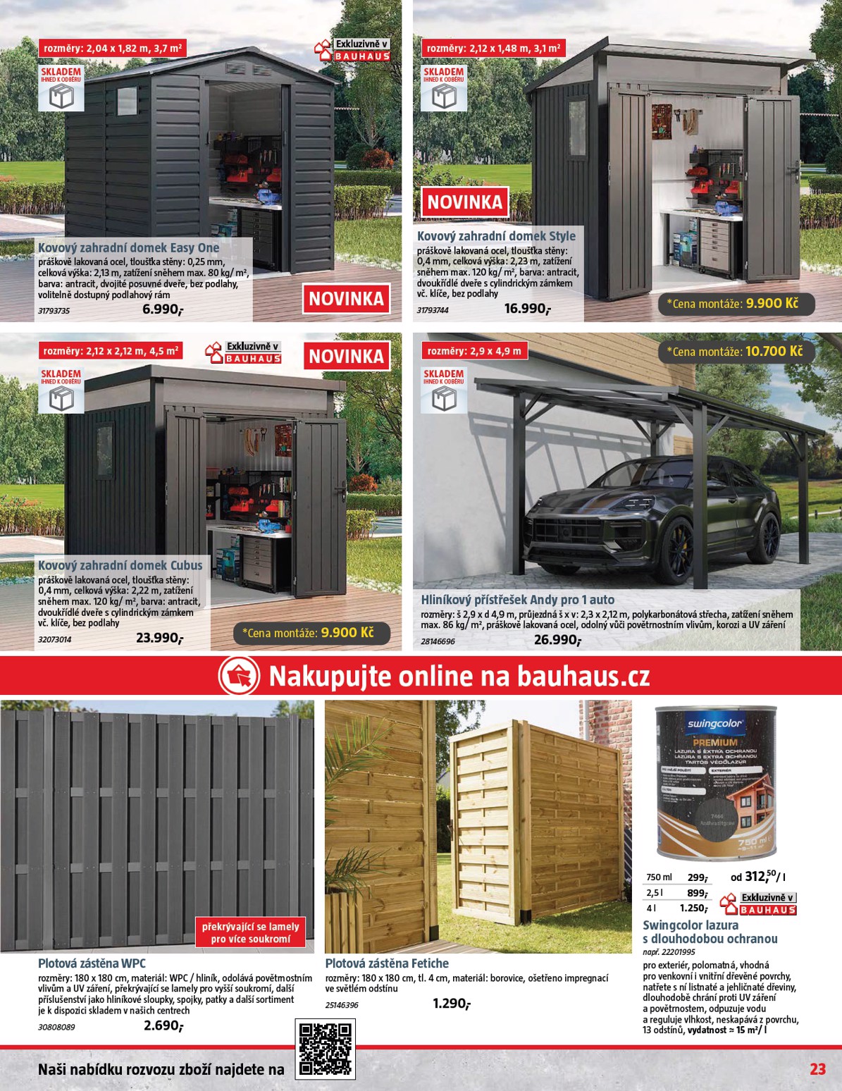 bauhaus - Bauhaus leták platný od pátku 06.03.2026 do středy 01.04.2026 - page: 23