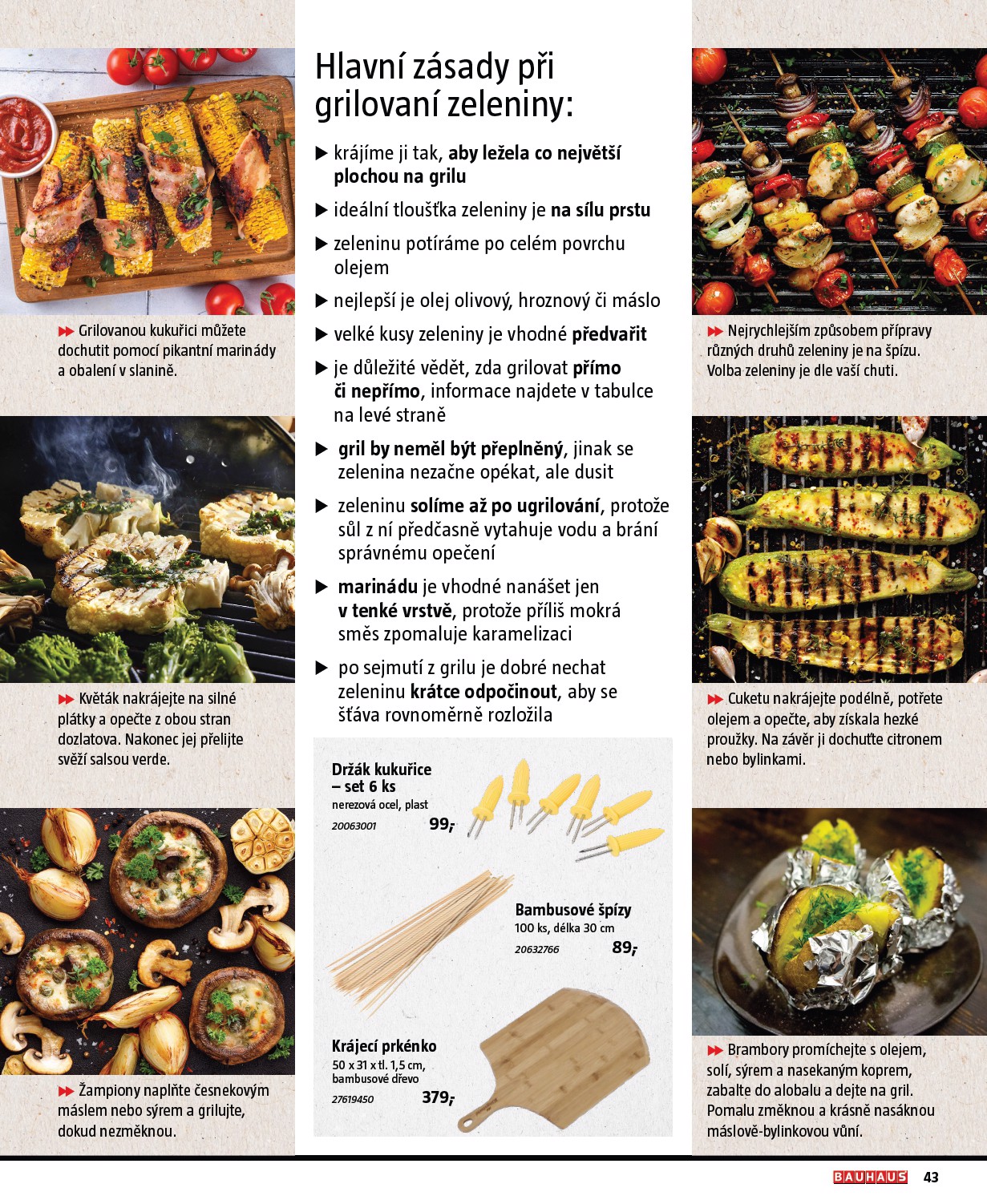 bauhaus - Bauhaus - Grily leták platný od úterý 17.03.2026 do pondělí 31.08.2026 - page: 43