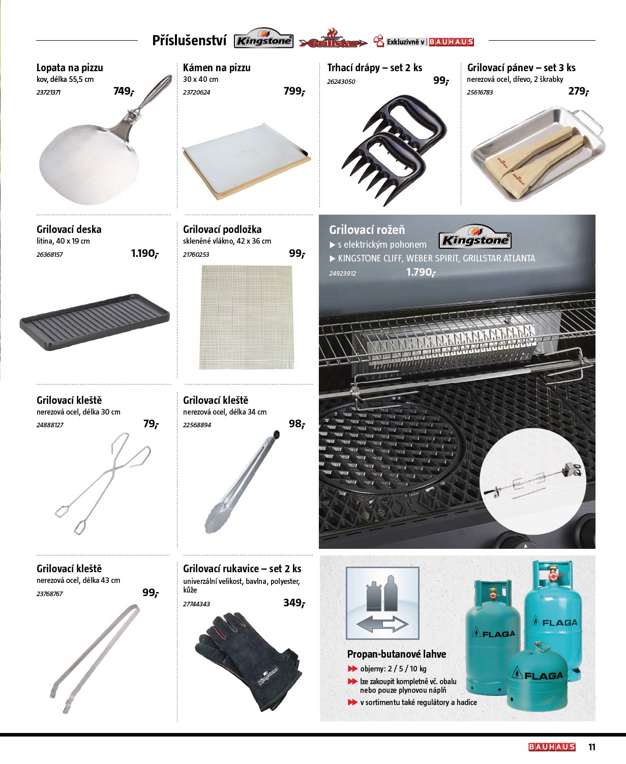bauhaus - Bauhaus - Grily leták platný od úterý 17.03.2026 do pondělí 31.08.2026 - page: 11