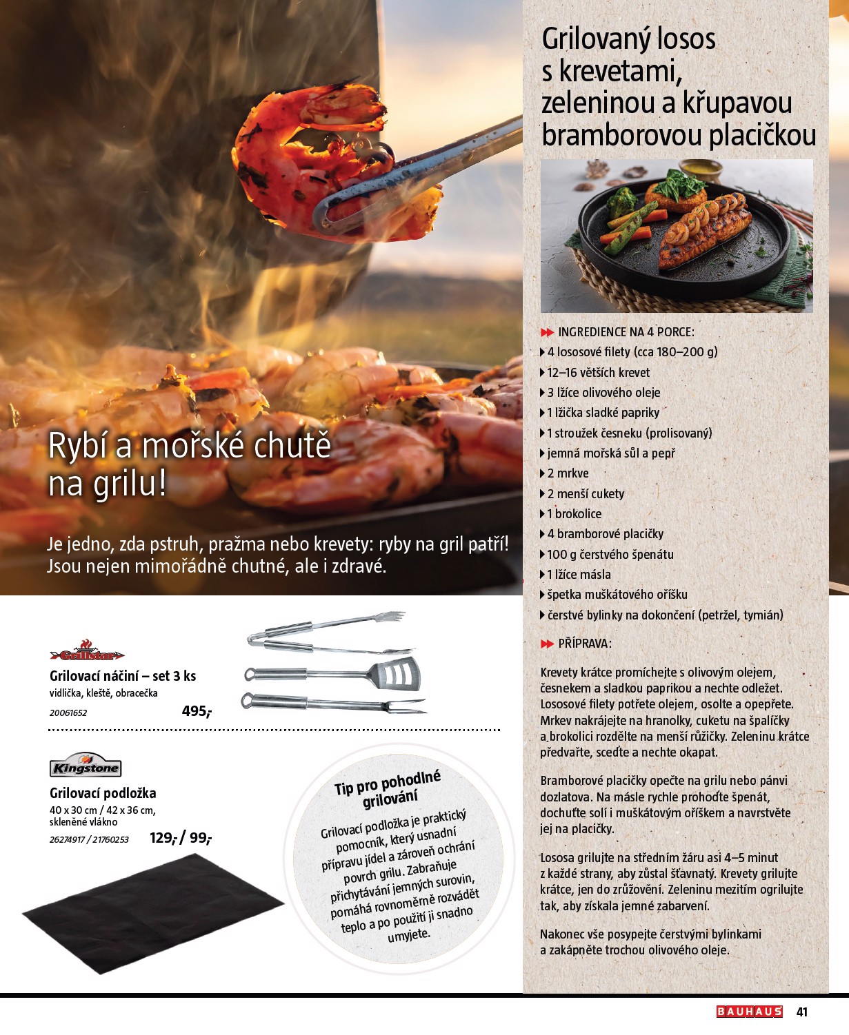 bauhaus - Bauhaus - Grily leták platný od úterý 17.03.2026 do pondělí 31.08.2026 - page: 41