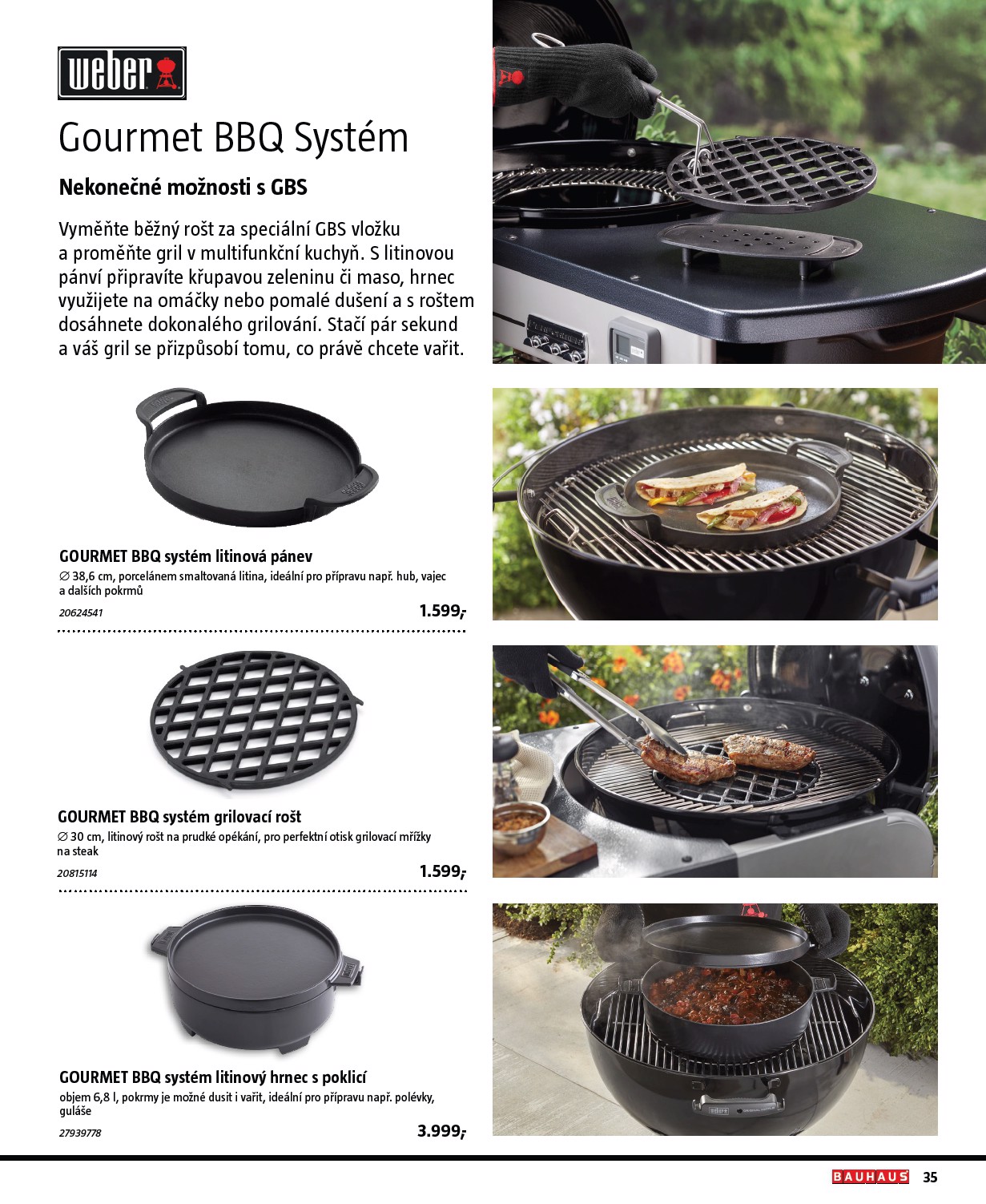 bauhaus - Bauhaus - Grily leták platný od úterý 17.03.2026 do pondělí 31.08.2026 - page: 35