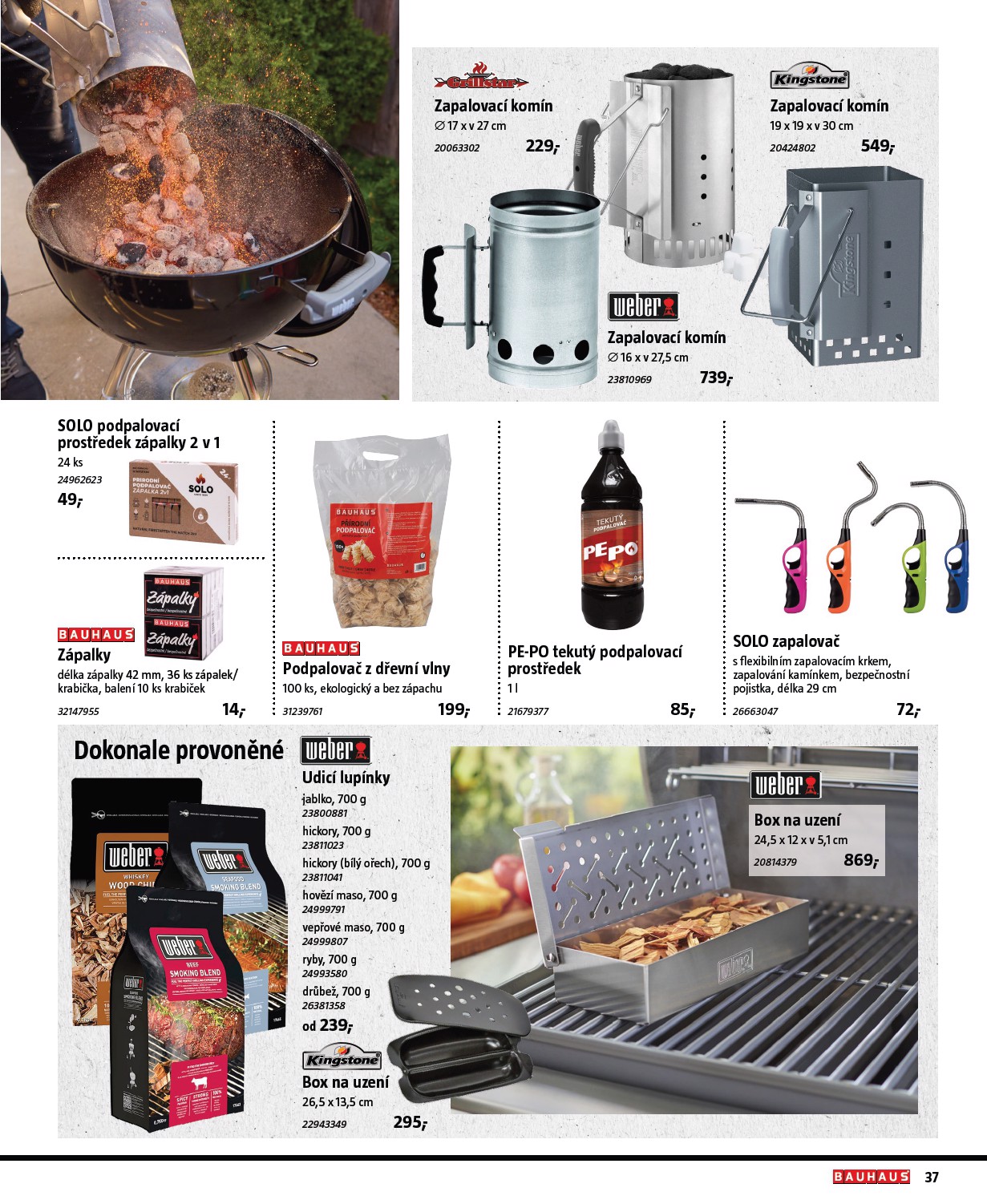 bauhaus - Bauhaus - Grily leták platný od úterý 17.03.2026 do pondělí 31.08.2026 - page: 37