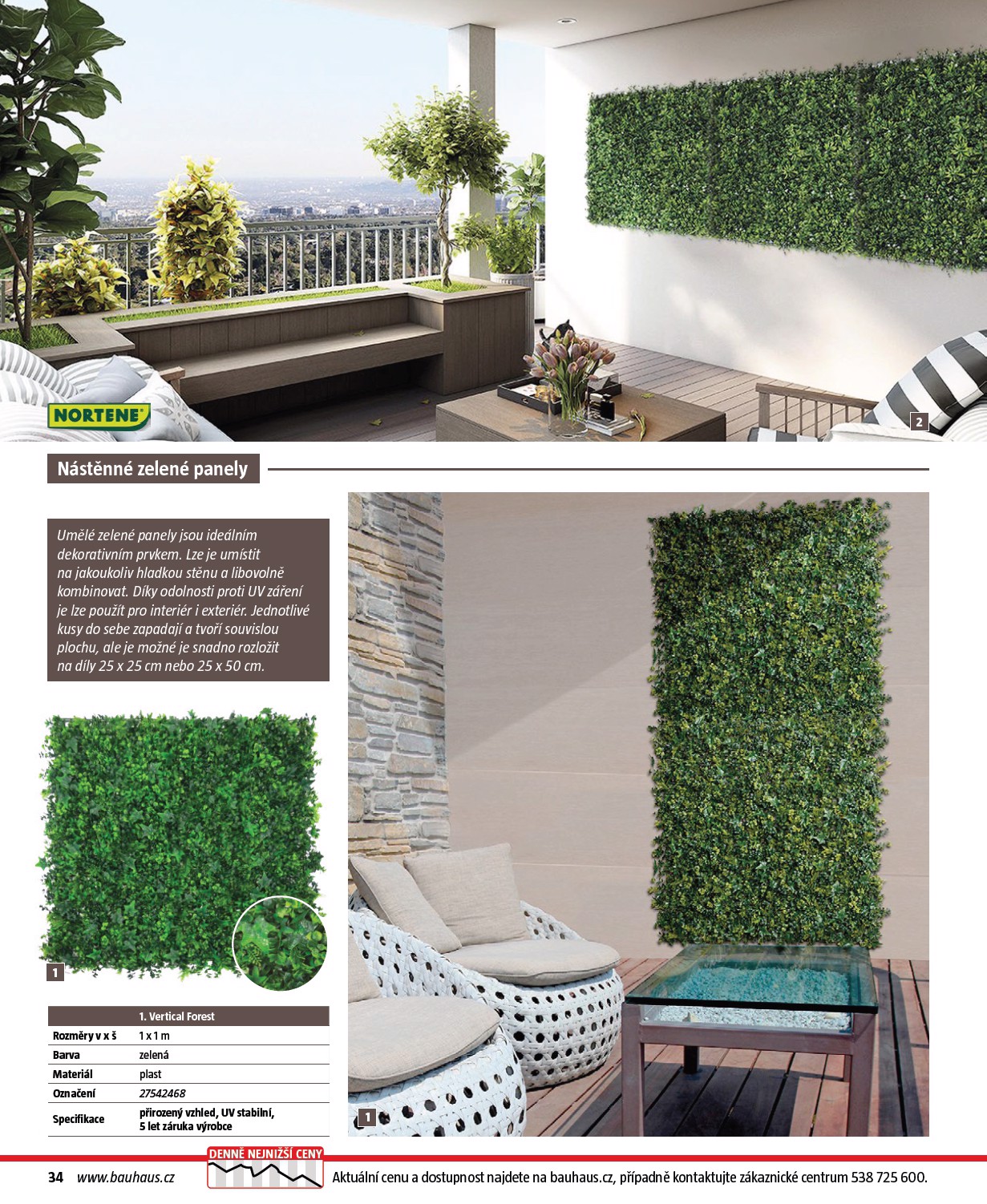 bauhaus - Bauhaus - Katalog Ploty a stínění leták platný od úterý 17.03.2026 do soboty 31.10.2026 - page: 34