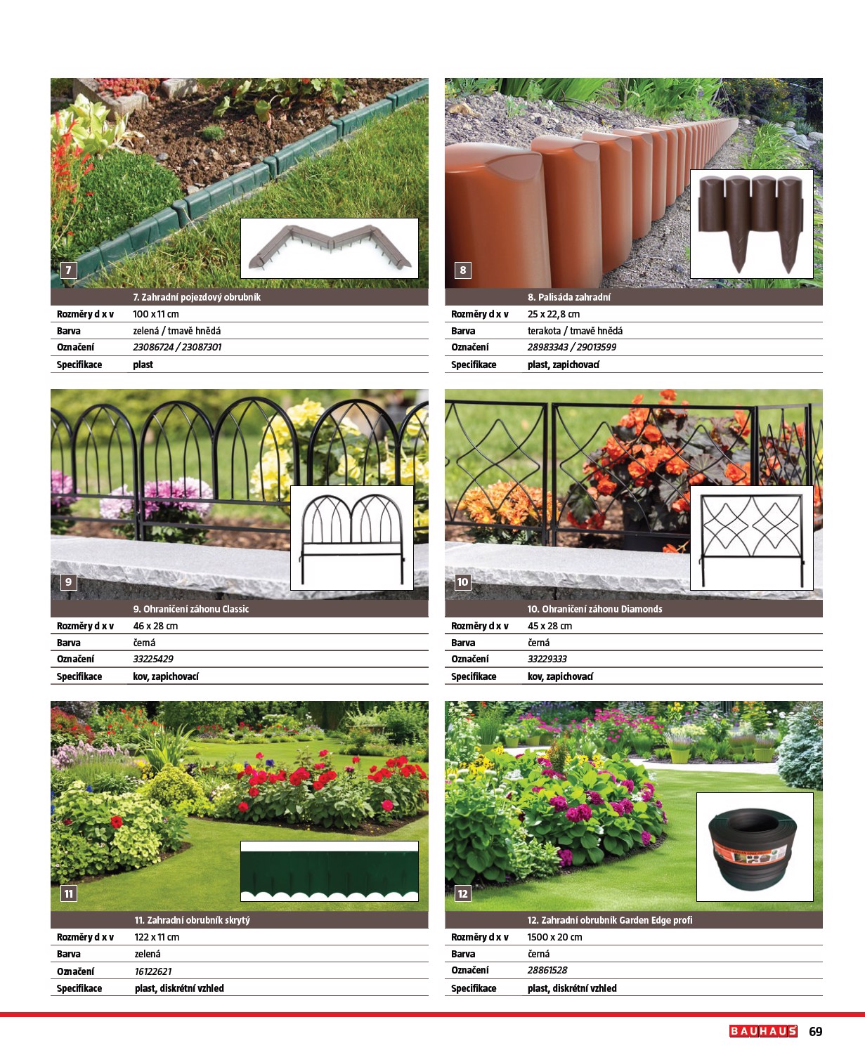 bauhaus - Bauhaus - Katalog Ploty a stínění leták platný od úterý 17.03.2026 do soboty 31.10.2026 - page: 69