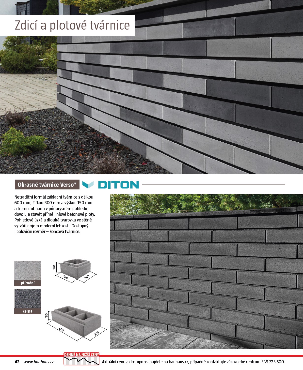 bauhaus - Bauhaus - Katalog Ploty a stínění leták platný od úterý 17.03.2026 do soboty 31.10.2026 - page: 42