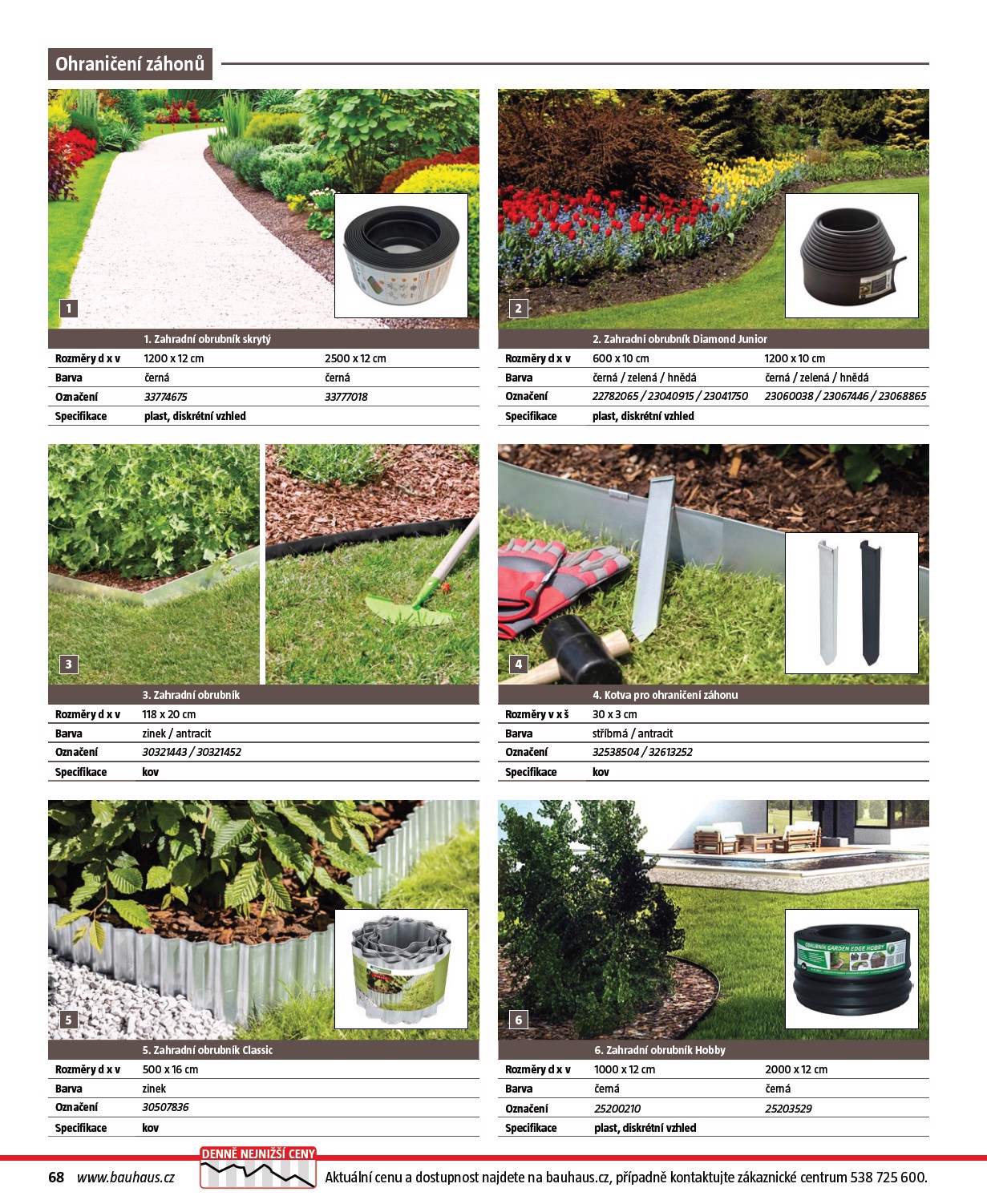 bauhaus - Bauhaus - Katalog Ploty a stínění leták platný od úterý 17.03.2026 do soboty 31.10.2026 - page: 68