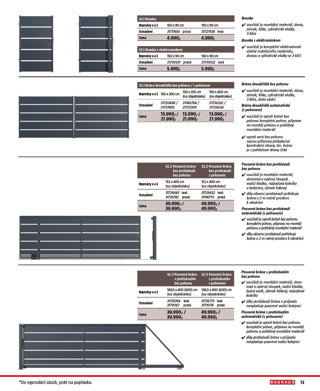 bauhaus - Bauhaus - Katalog Ploty a stínění leták platný od úterý 17.03.2026 do soboty 31.10.2026 - page: 13