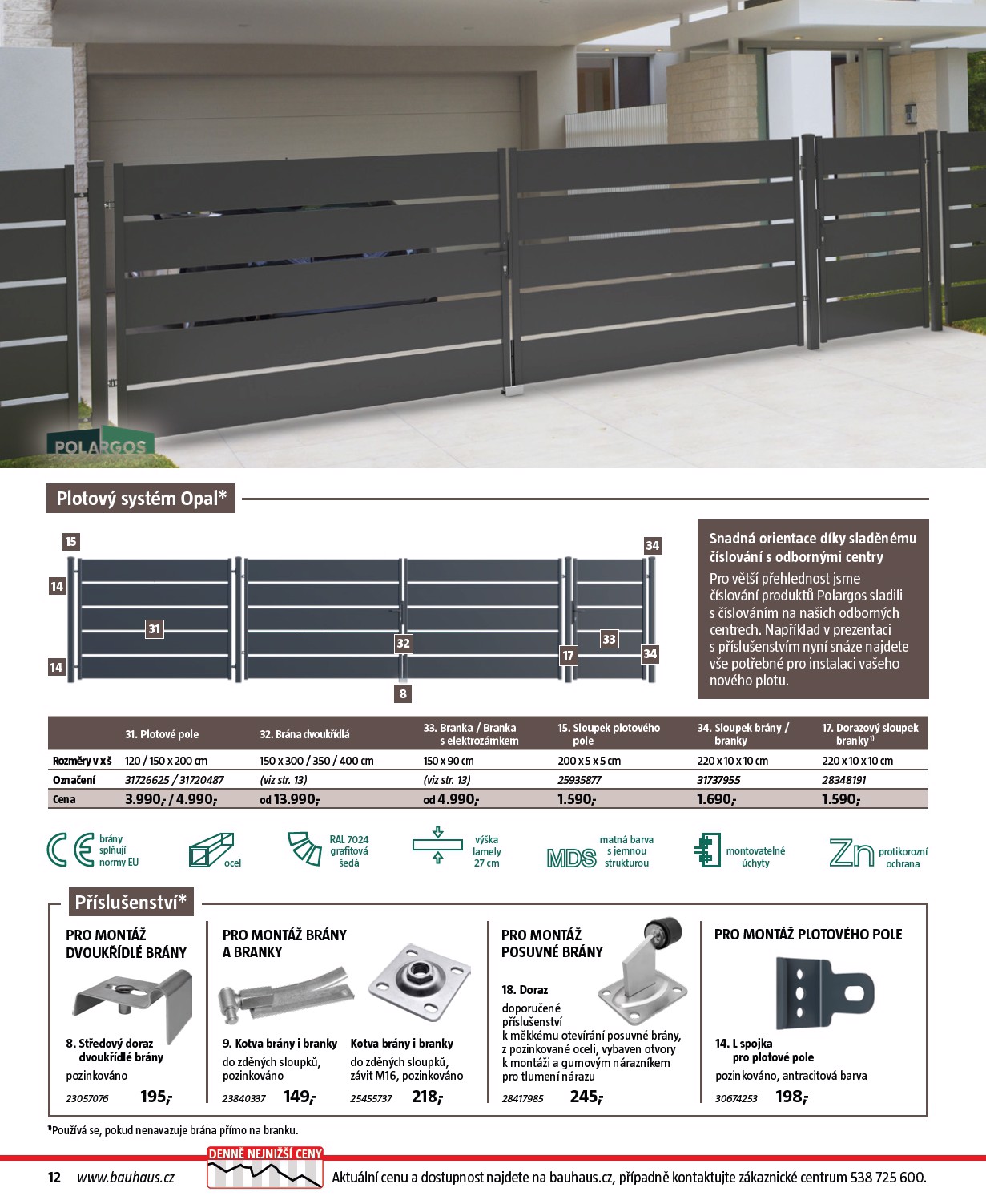 bauhaus - Bauhaus - Katalog Ploty a stínění leták platný od úterý 17.03.2026 do soboty 31.10.2026 - page: 12