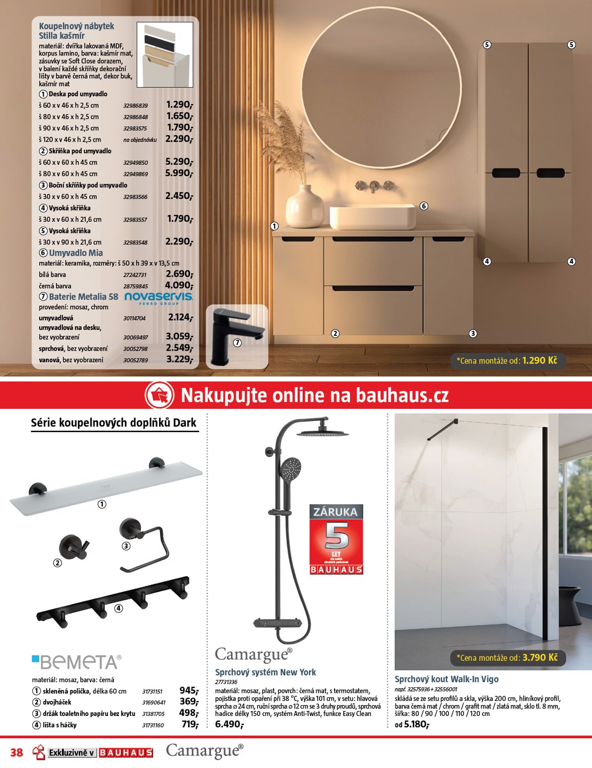 bauhaus - Bauhaus leták platný od čtvrtka 02.04.2026 do středy 29.04.2026 - page: 38