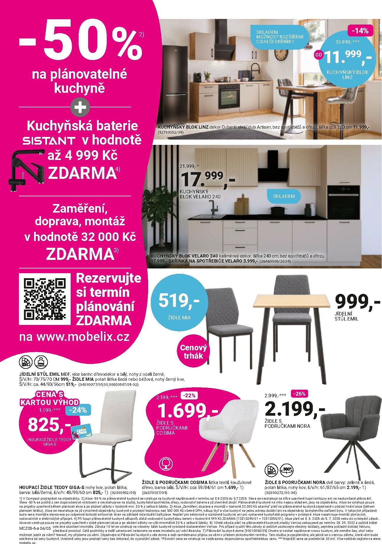 mobelix - Aktuální Möbelix leták platný od pondělí 08.06.2026 do neděle 05.07.2026 - page: 4