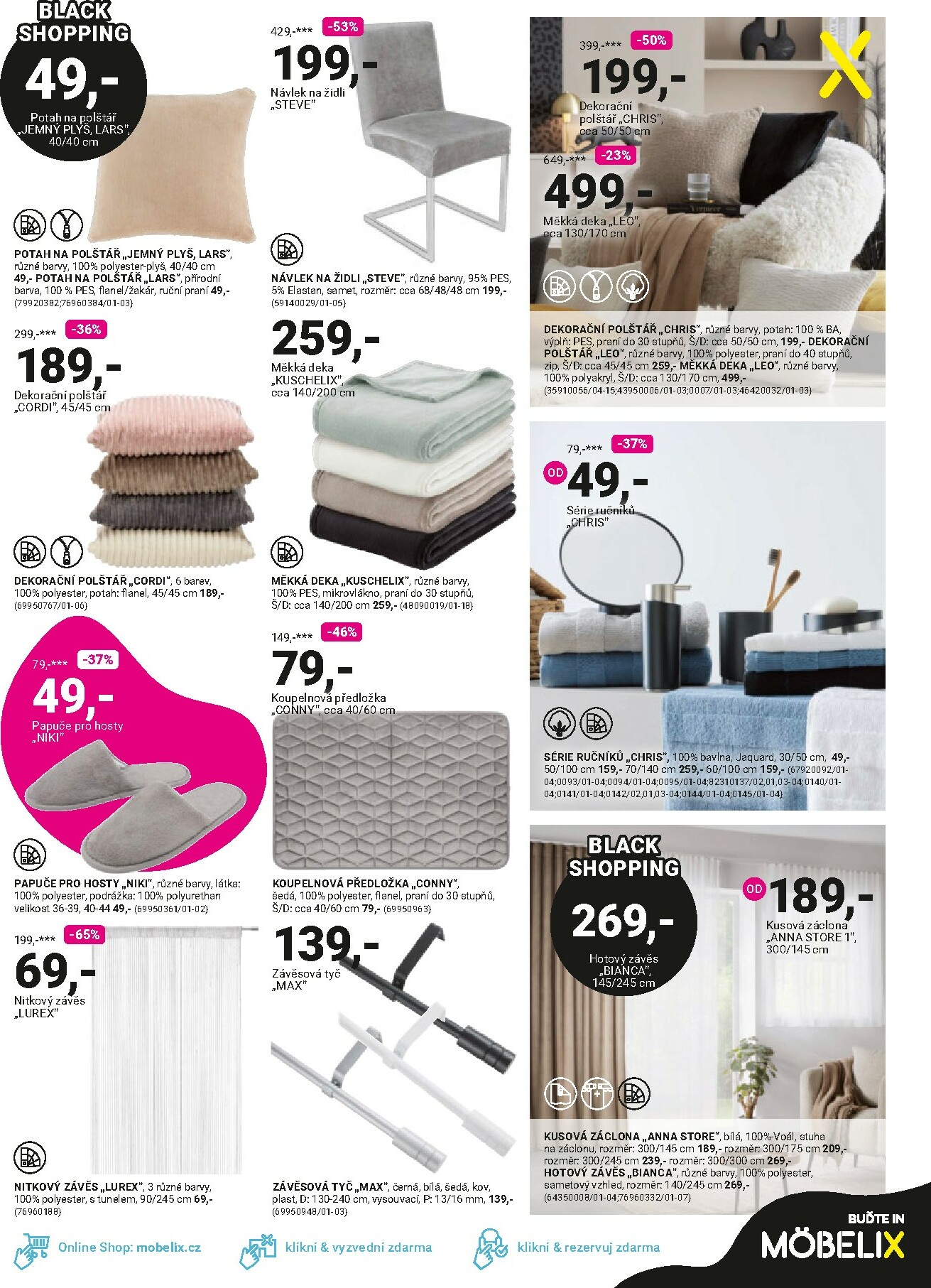 mobelix - Aktuální leták Möbelix - Black Friday od 10.11. do 23.11. - page: 11