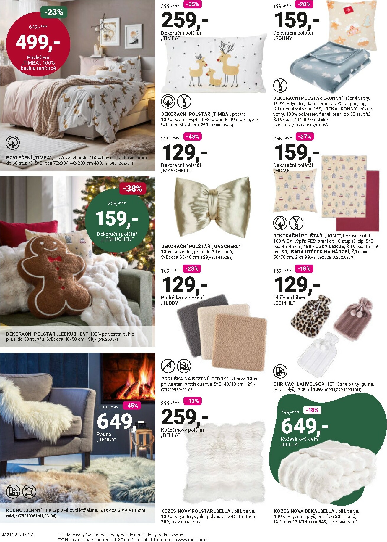 mobelix - Aktuální leták Möbelix - Black Friday od 10.11. do 23.11. - page: 14