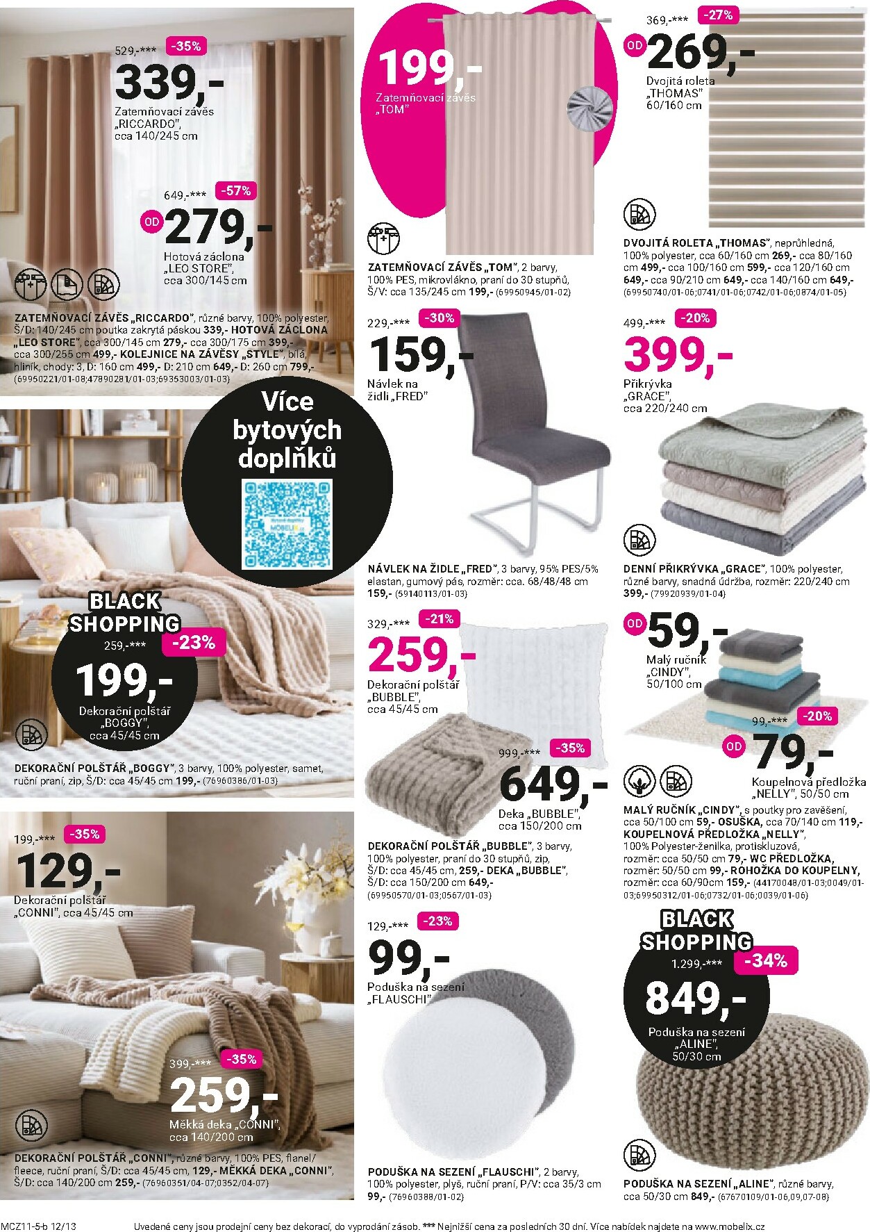 mobelix - Aktuální leták Möbelix - Black Friday od 24.11. do 07.12. - page: 12