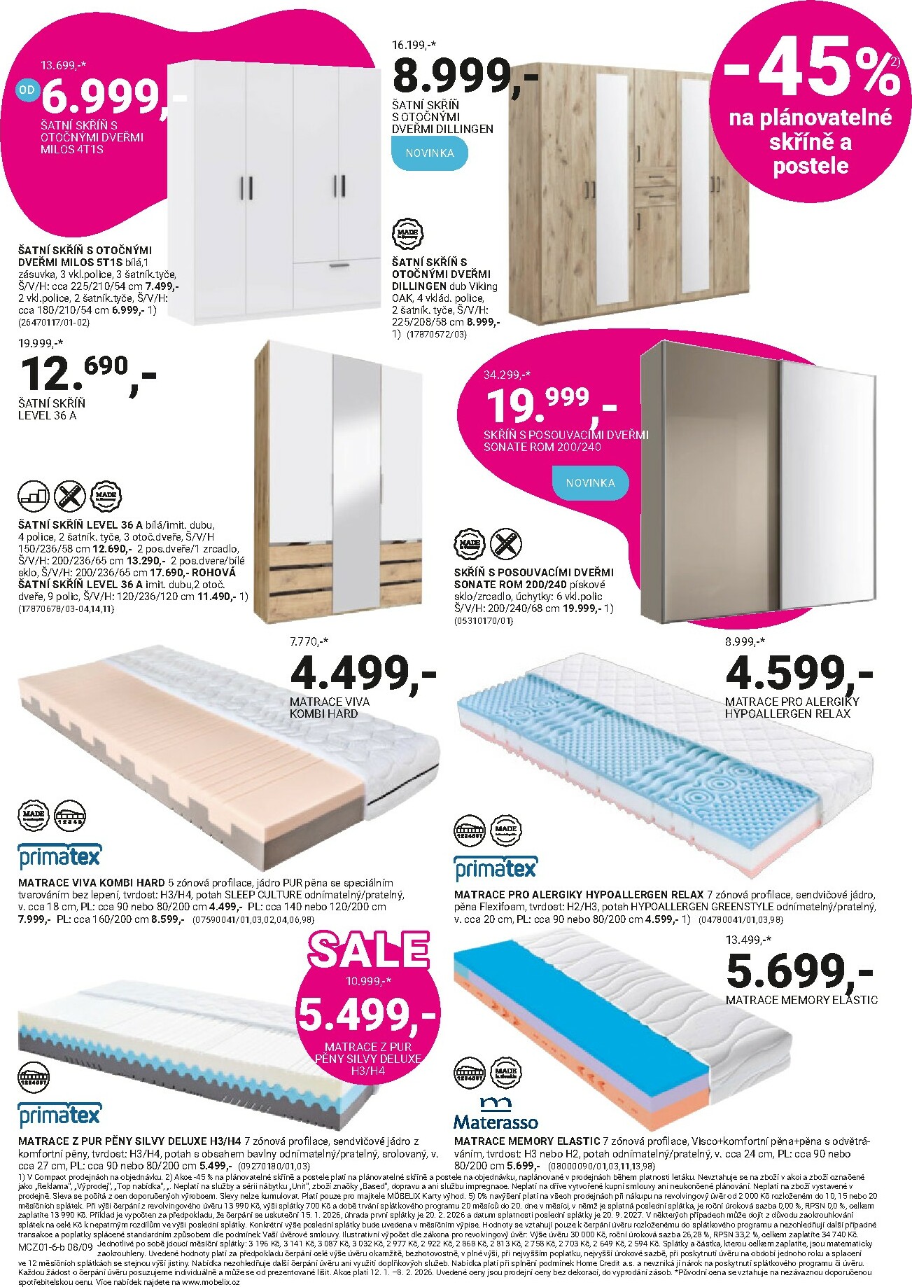 mobelix - Aktuální leták Möbelix od 12.01. do 08.02. - page: 8