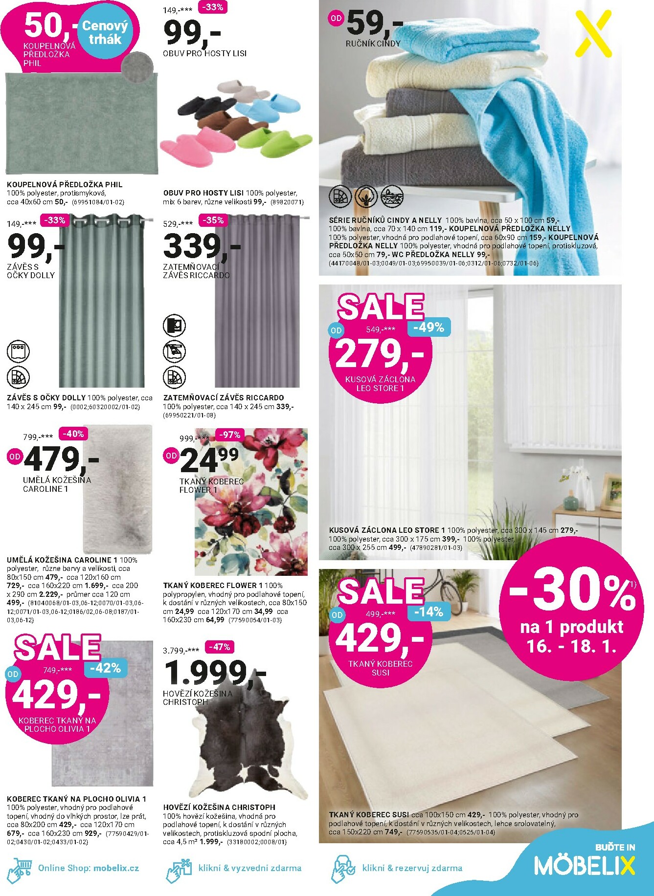 mobelix - Aktuální leták Möbelix od 12.01. do 08.02. - page: 13