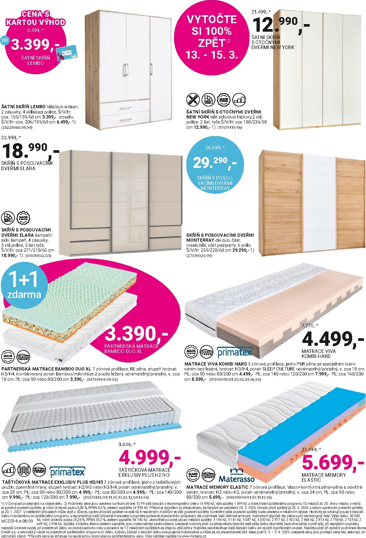 mobelix - Möbelix leták platný od pondělí 09.03.2026 do neděle 05.04.2026 - page: 8