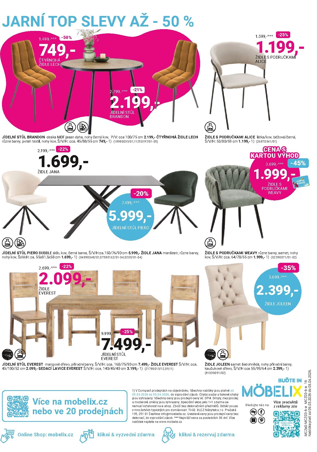 mobelix - Möbelix leták platný od pondělí 09.03.2026 do neděle 05.04.2026 - page: 16
