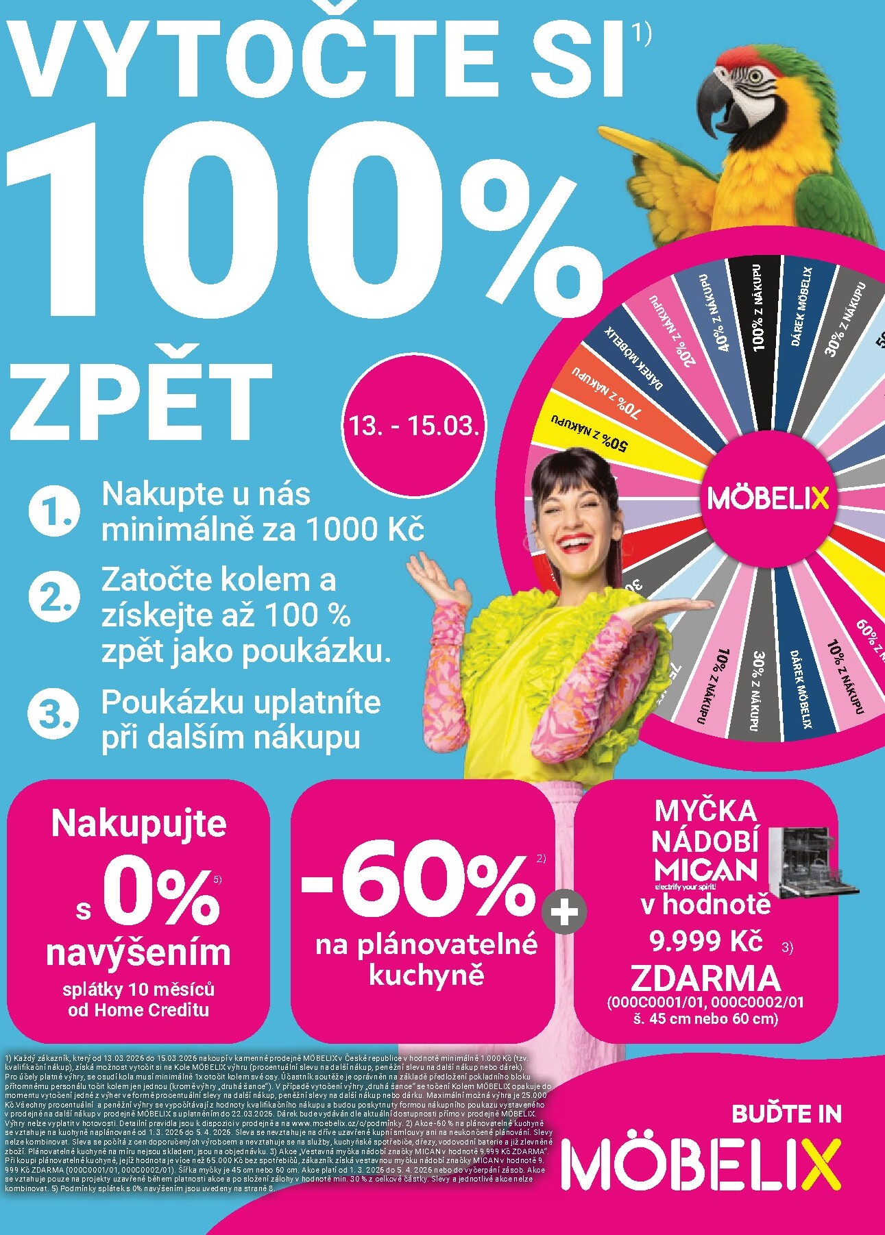 mobelix - Möbelix leták platný od pondělí 09.03.2026 do neděle 05.04.2026
