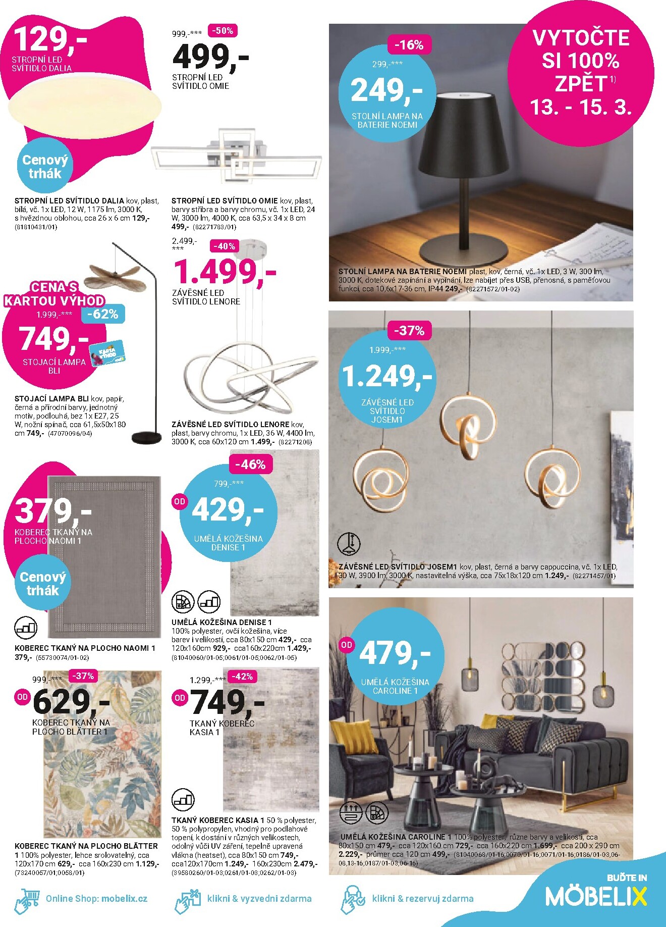 mobelix - Möbelix leták platný od pondělí 09.03.2026 do neděle 05.04.2026 - page: 15