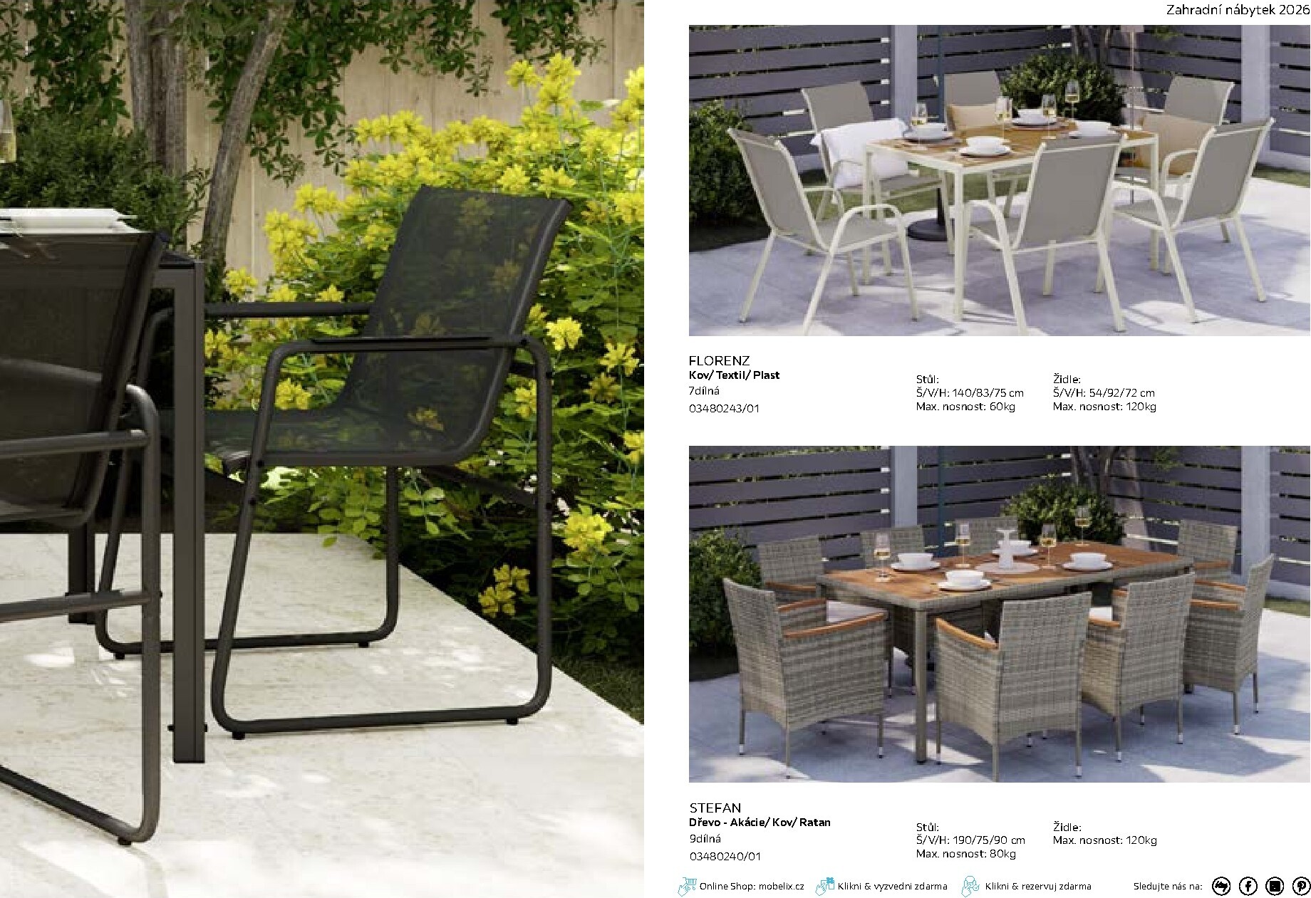 mobelix - Möbelix - Zahradní nábytek leták platný od čtvrtka 01.01.2026 do čtvrtka 31.12.2026 - page: 23