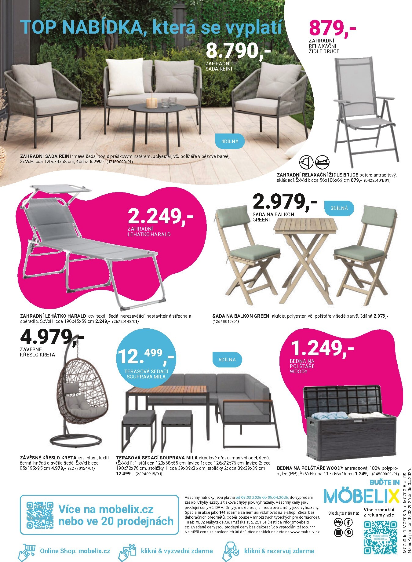 mobelix - Möbelix - Zahrady leták platný od pondělí 09.03.2026 do neděle 05.04.2026 - page: 8