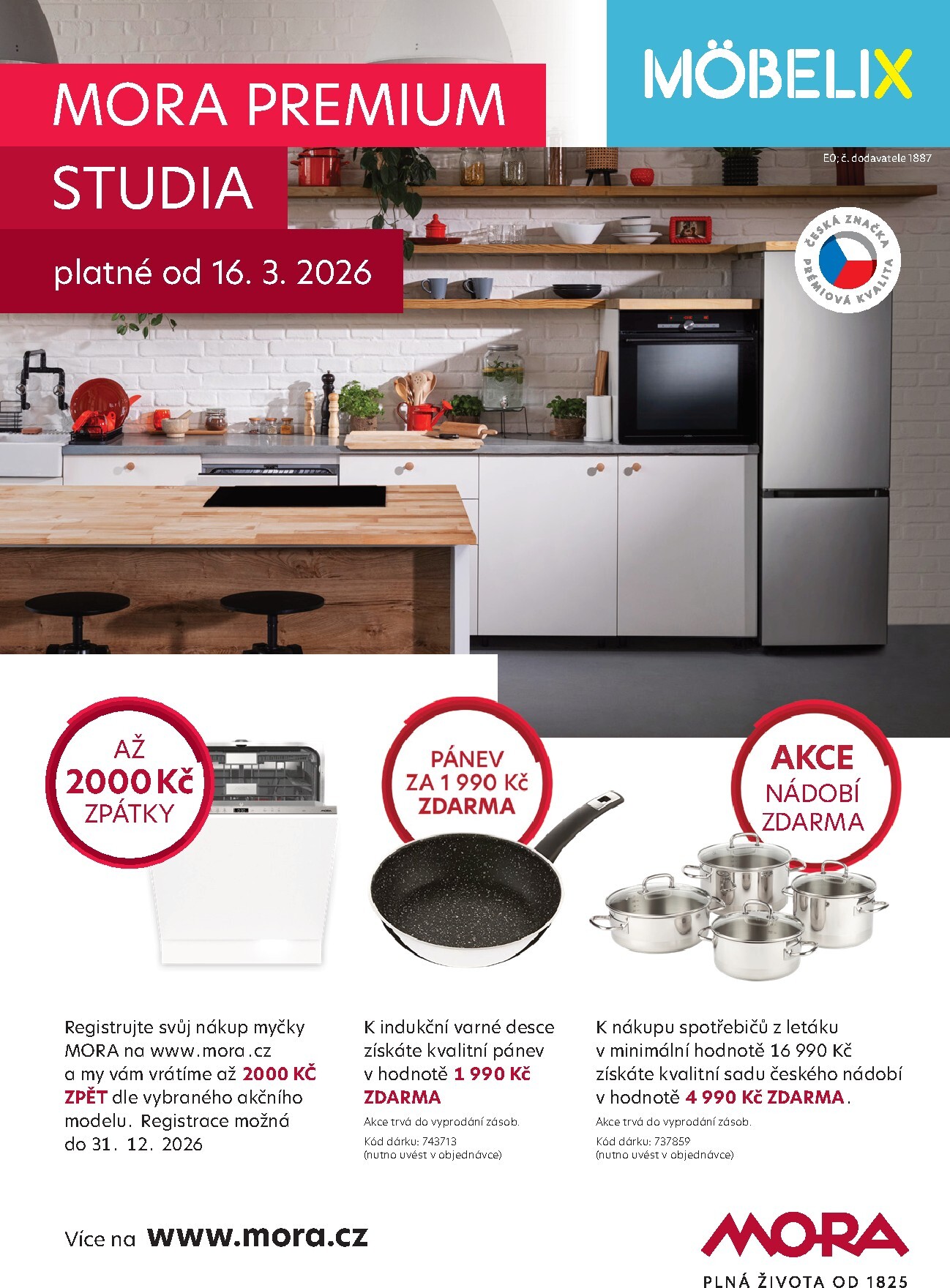 mobelix - Möbelix - MORA leták platný od soboty 28.02.2026 do čtvrtka 31.12.2026