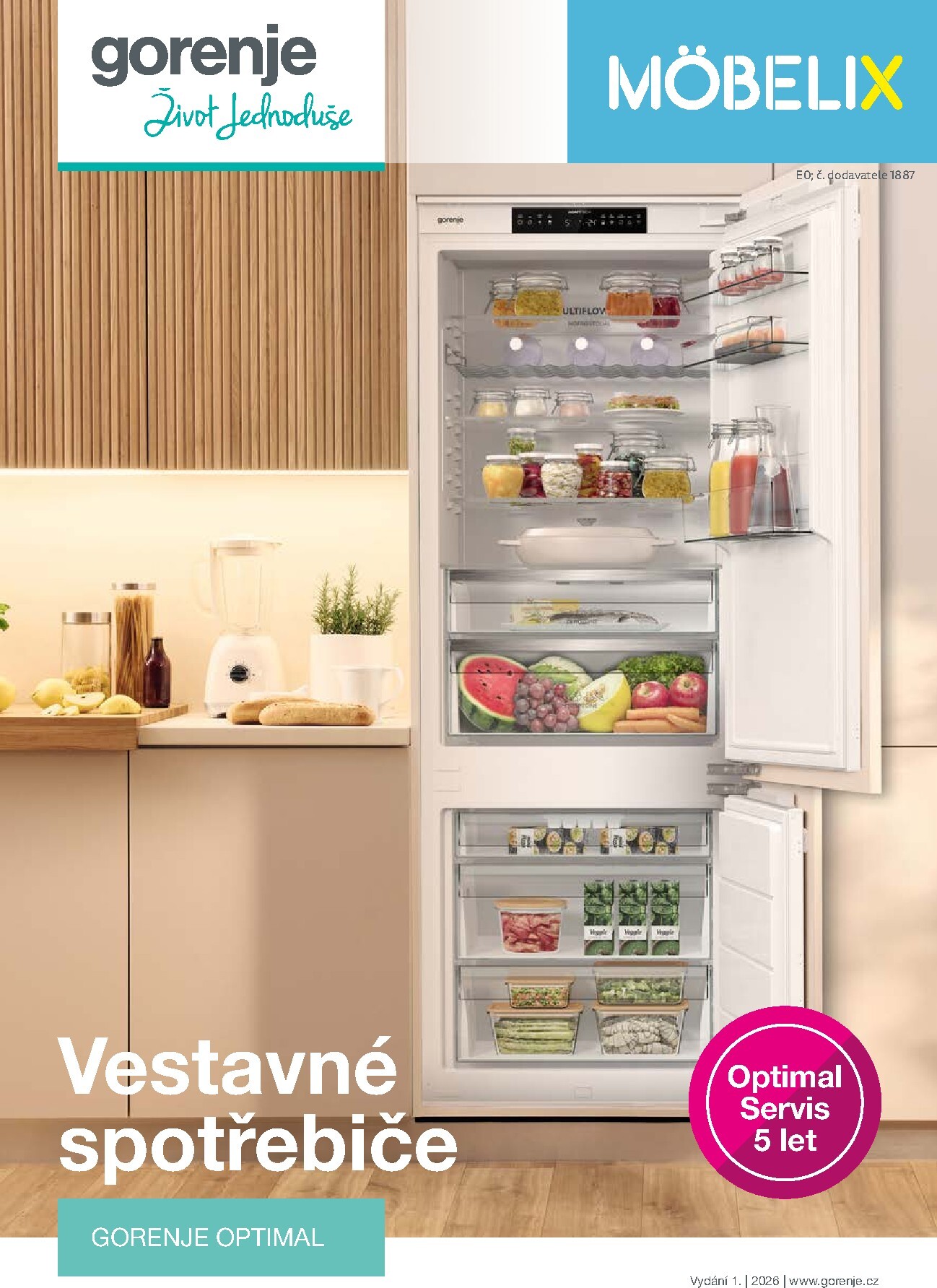 mobelix - Aktuální Möbelix - Gorenje leták platný od čtvrtka 01.01.2026 do čtvrtka 31.12.2026